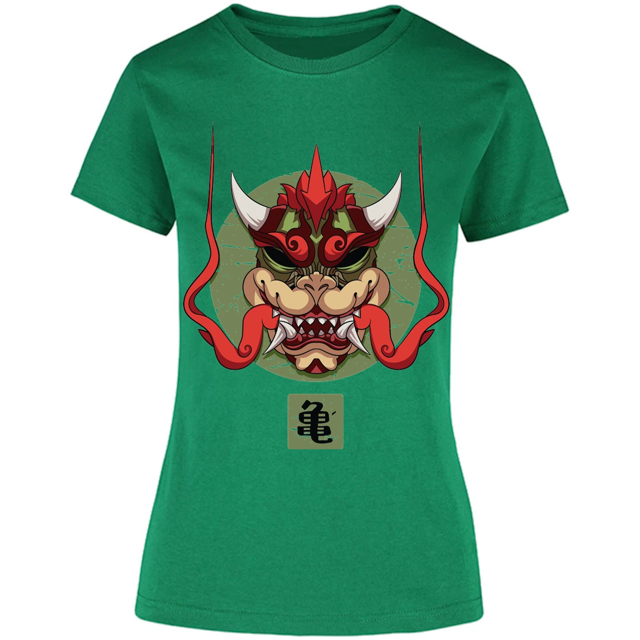 Blusa Mario Bros Bowser Samurai Blusa para Mujer 3