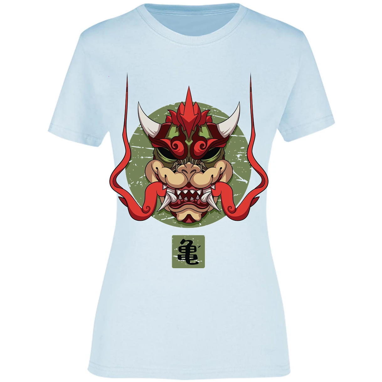 Blusa Mario Bros Bowser Samurai Blusa para Mujer 7