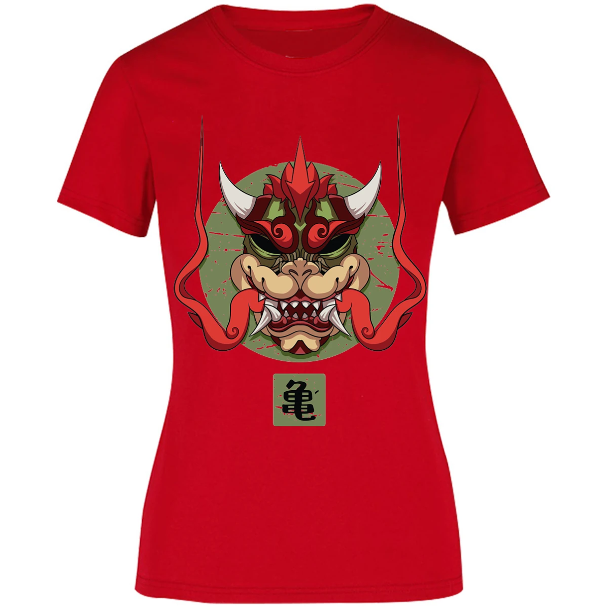 Blusa Mario Bros Bowser Samurai Blusa para Mujer 8