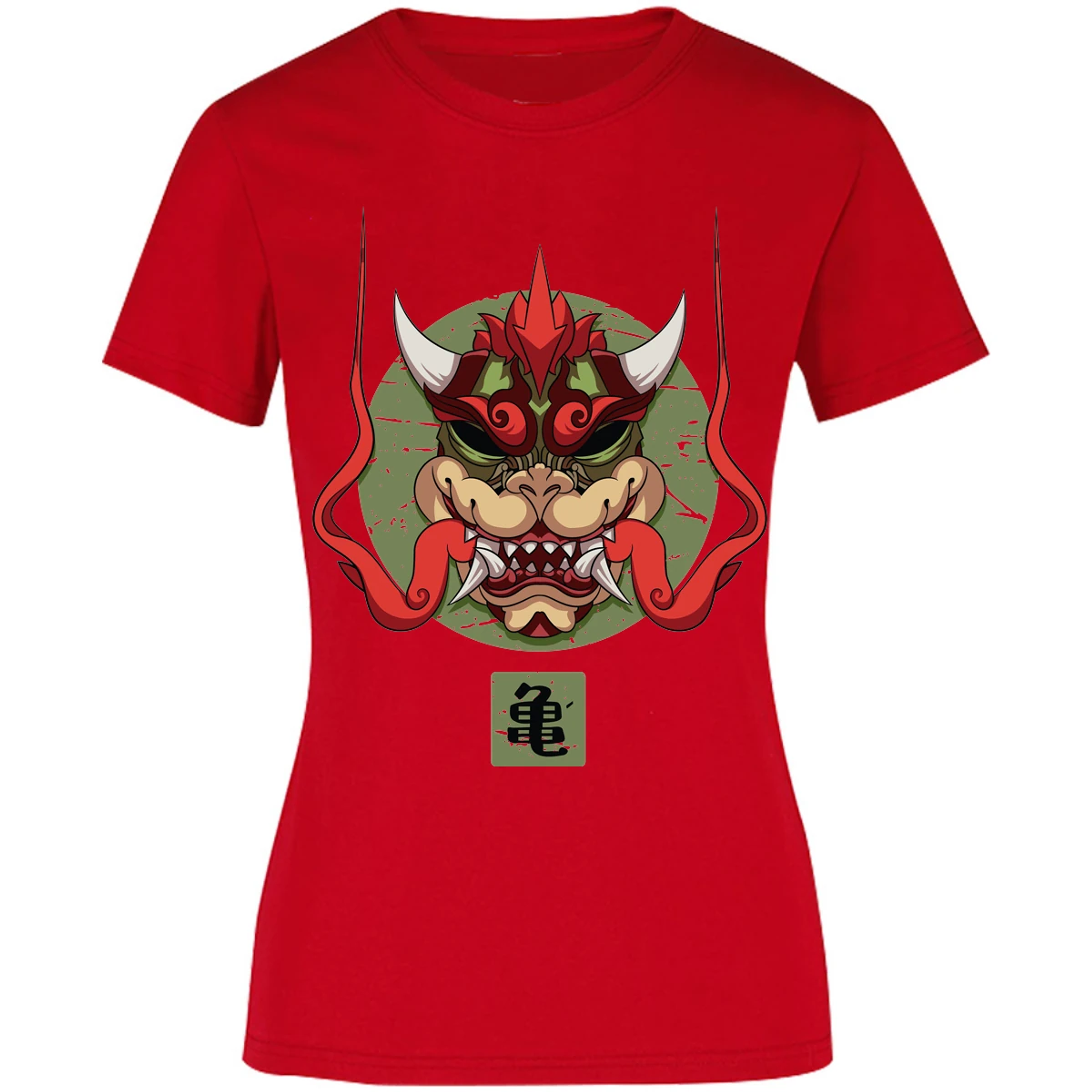 Blusa Mario Bros Bowser Samurai Blusa para Mujer 8