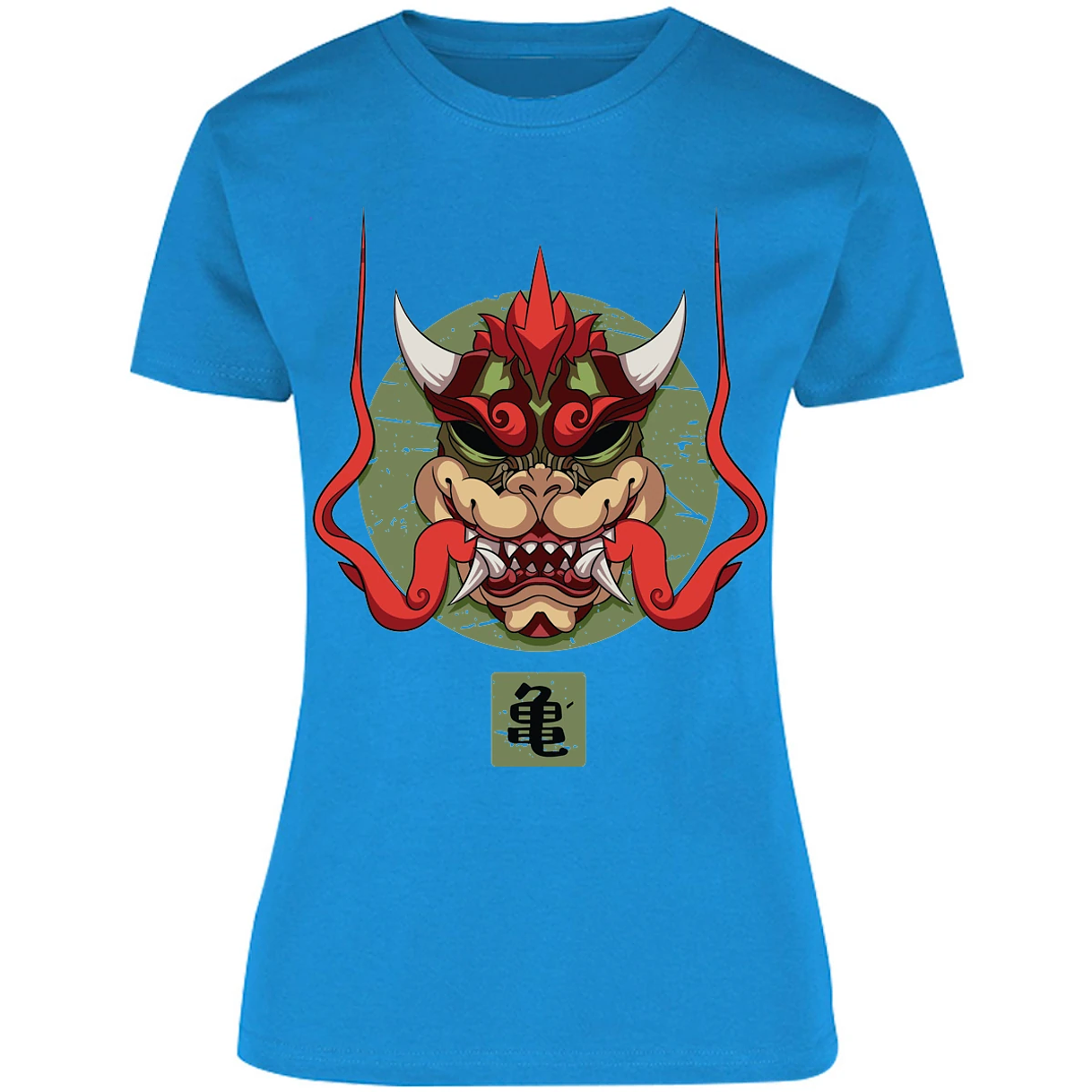Blusa Mario Bros Bowser Samurai Blusa para Mujer 11