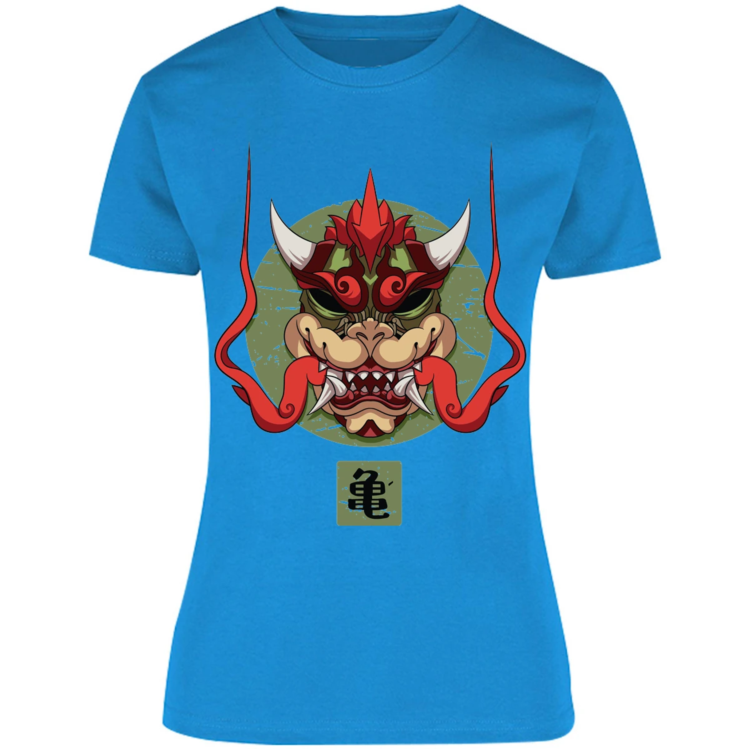 Blusa Mario Bros Bowser Samurai Blusa para Mujer 11
