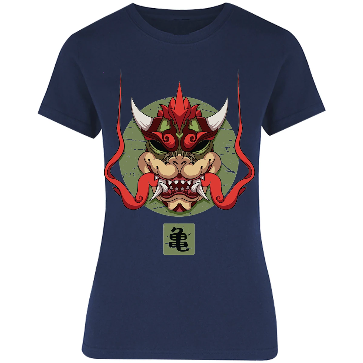 Blusa Mario Bros Bowser Samurai Blusa para Mujer 13