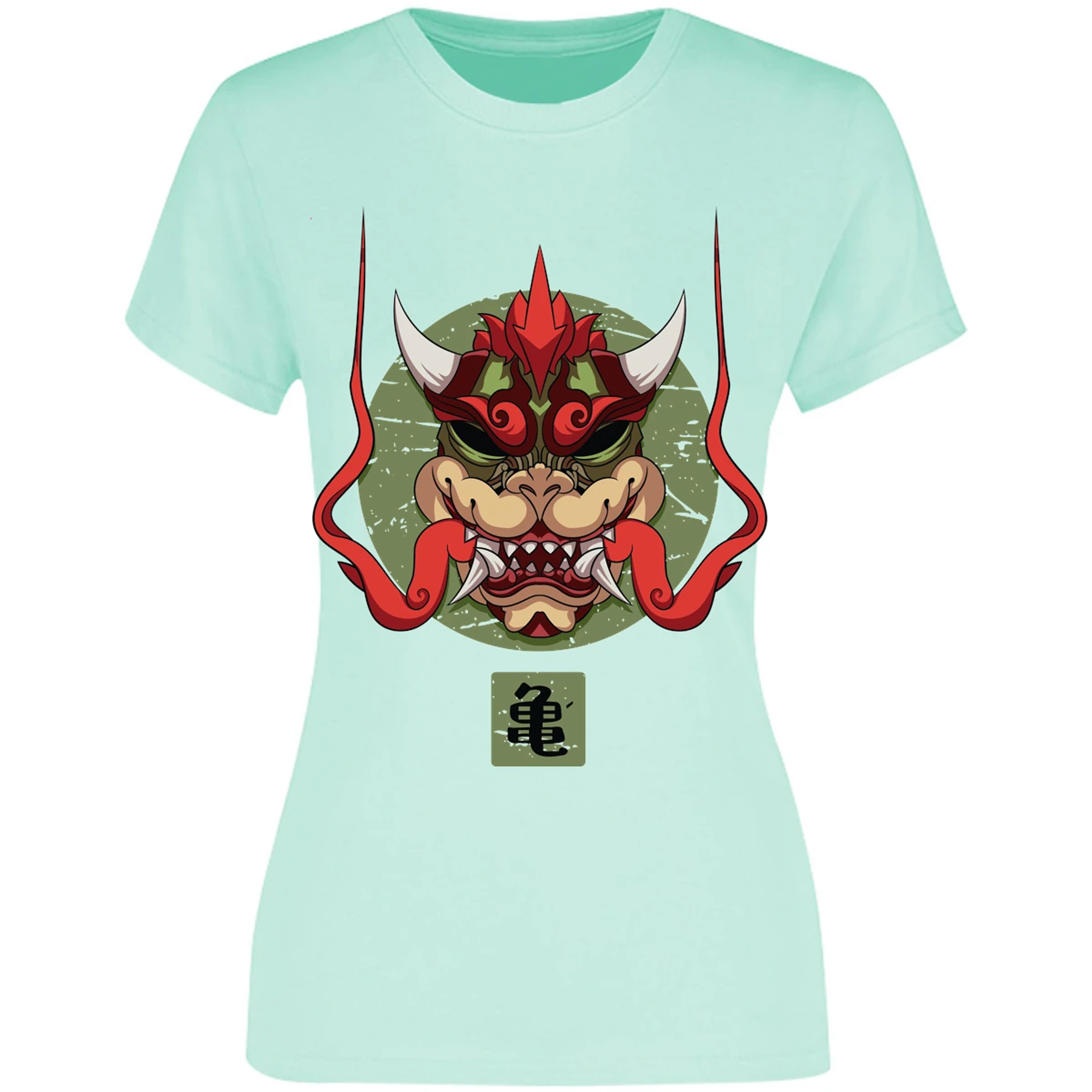 Blusa Mario Bros Bowser Samurai Blusa para Mujer 14