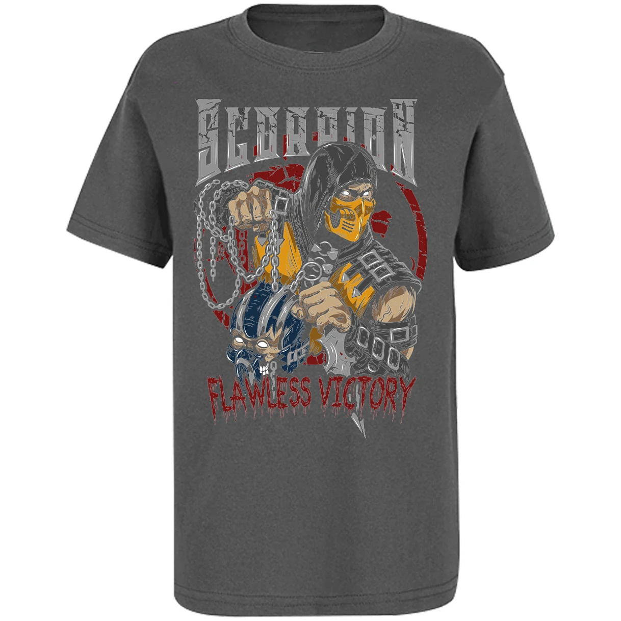 Playera Mortal Kombat Scorpion Mortal Kombat para Niño 14