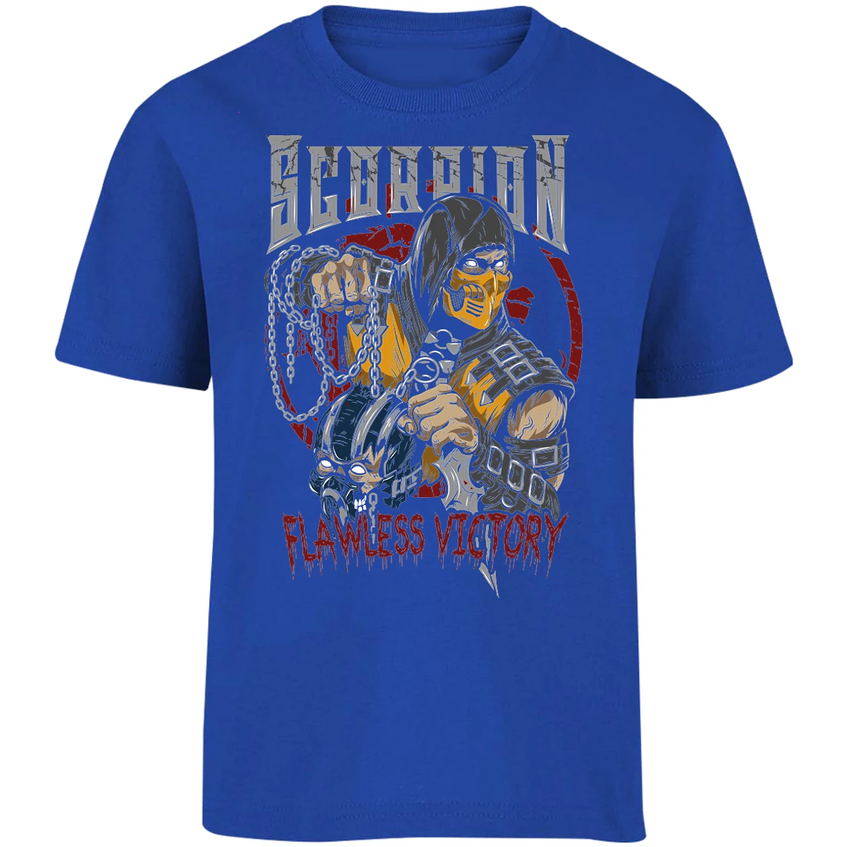 Playera Mortal Kombat Scorpion Mortal Kombat para Niño 2