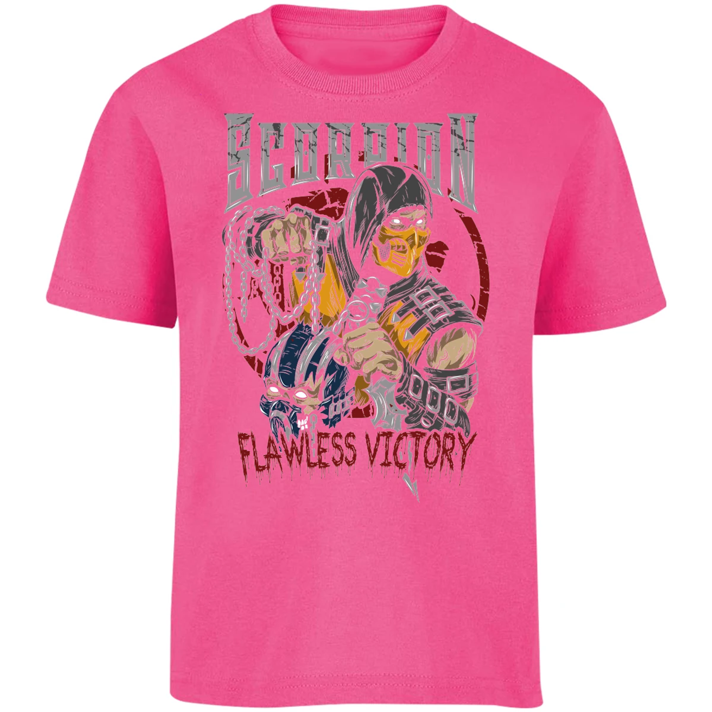 Playera Mortal Kombat Scorpion Mortal Kombat para Niño 3