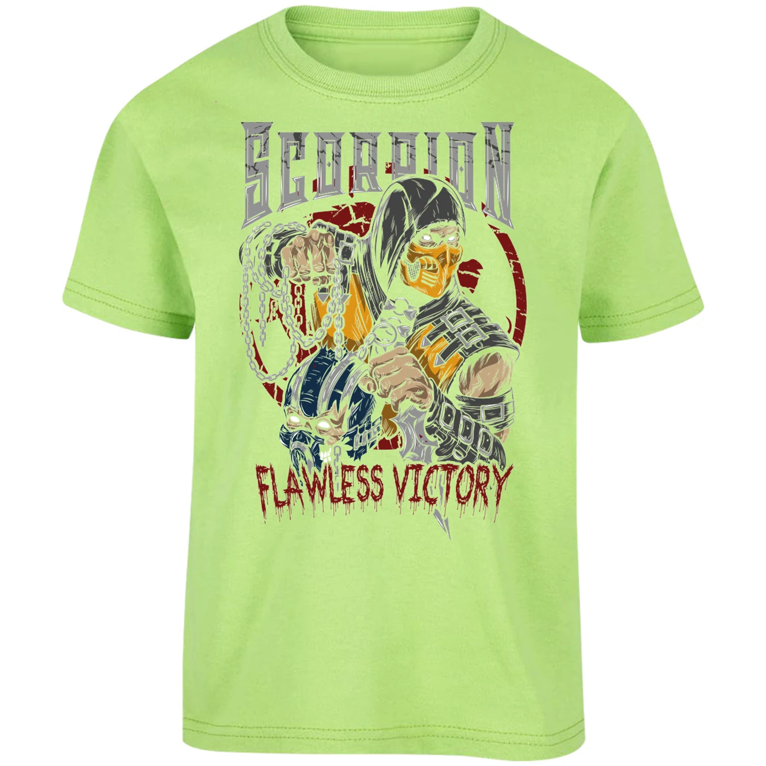 Playera Mortal Kombat Scorpion Mortal Kombat para Niño 5