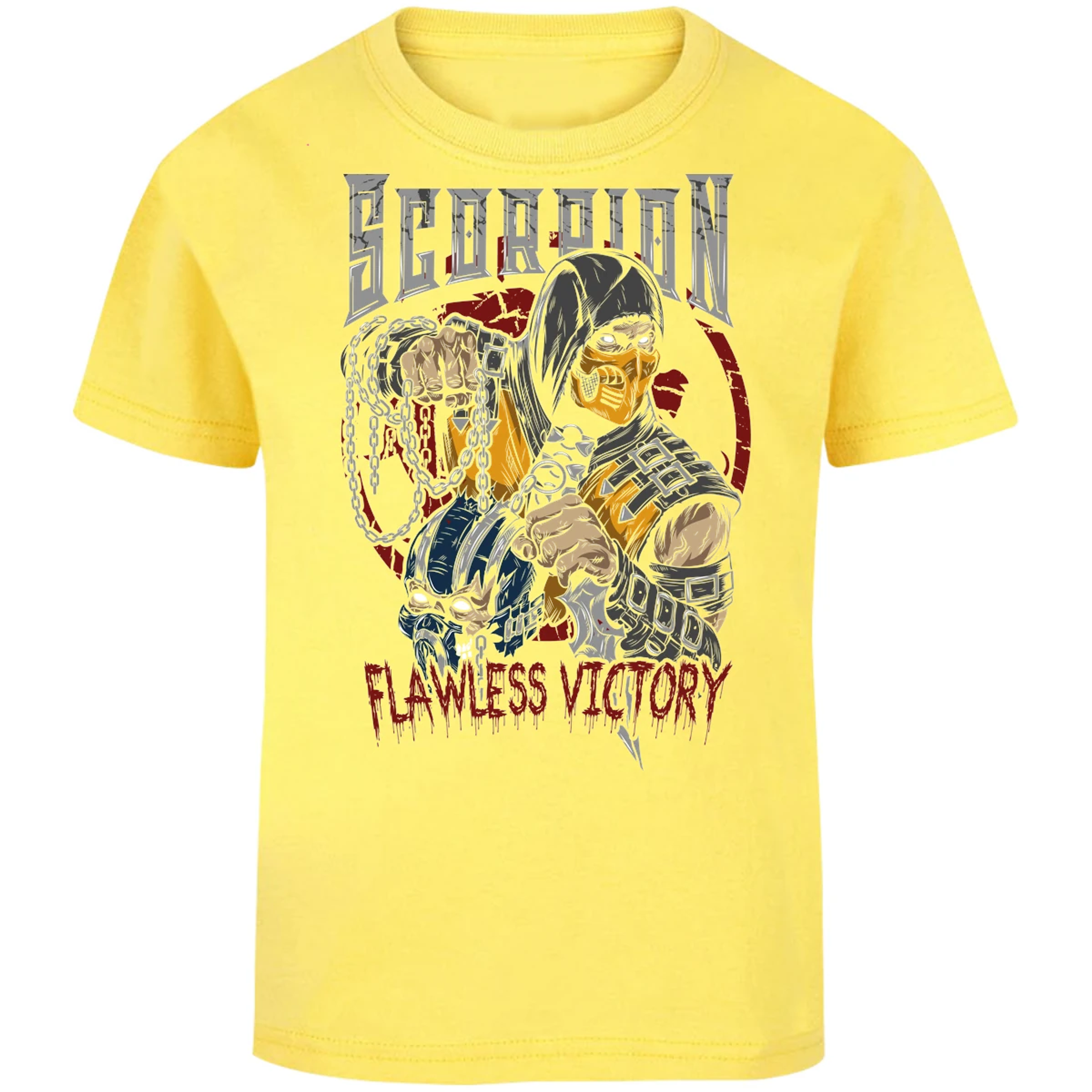 Playera Mortal Kombat Scorpion Mortal Kombat para Niño 8