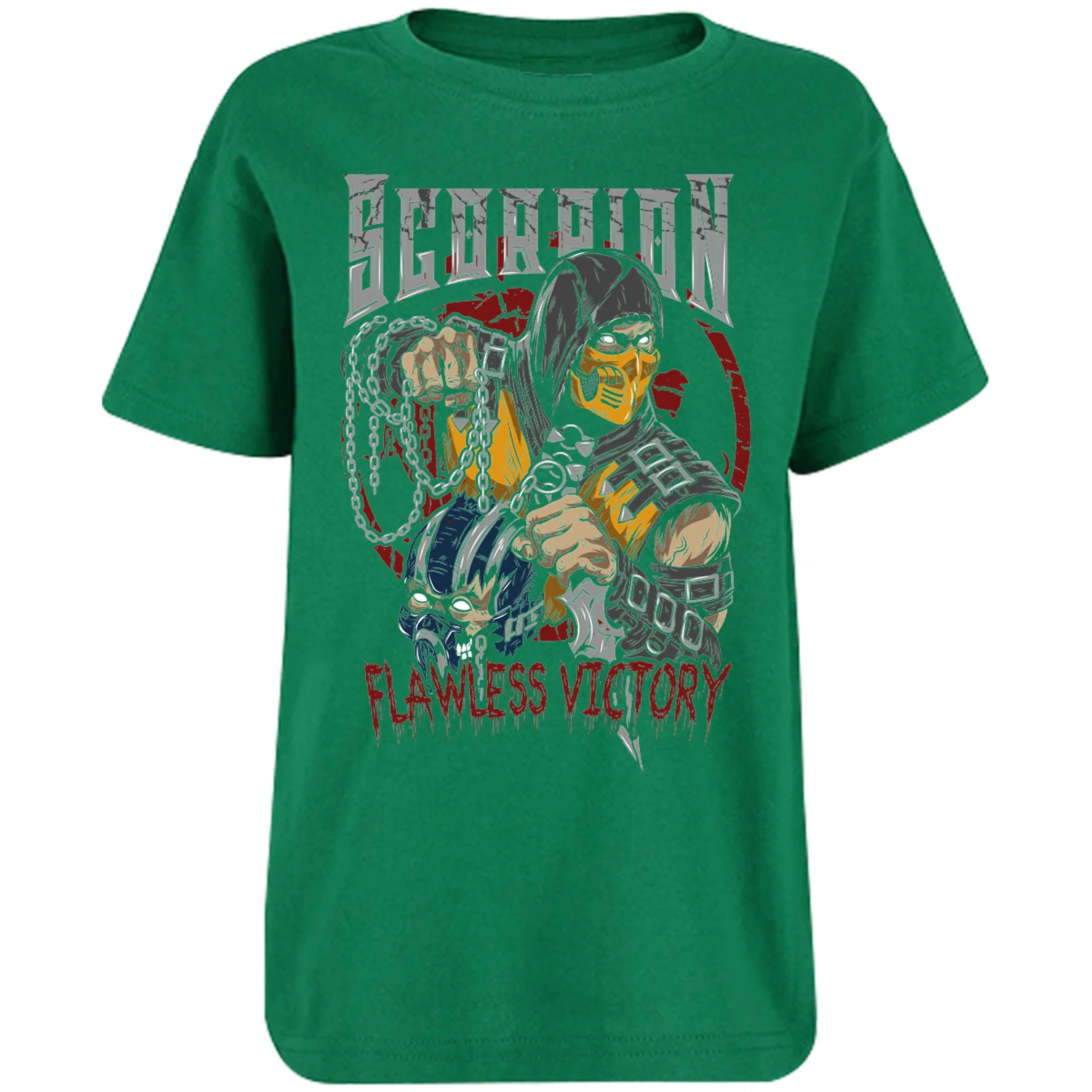 Playera Mortal Kombat Scorpion Mortal Kombat para Niño 12