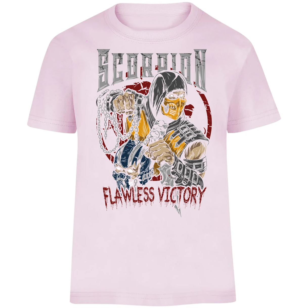 Playera Mortal Kombat Scorpion Mortal Kombat para Niño 16