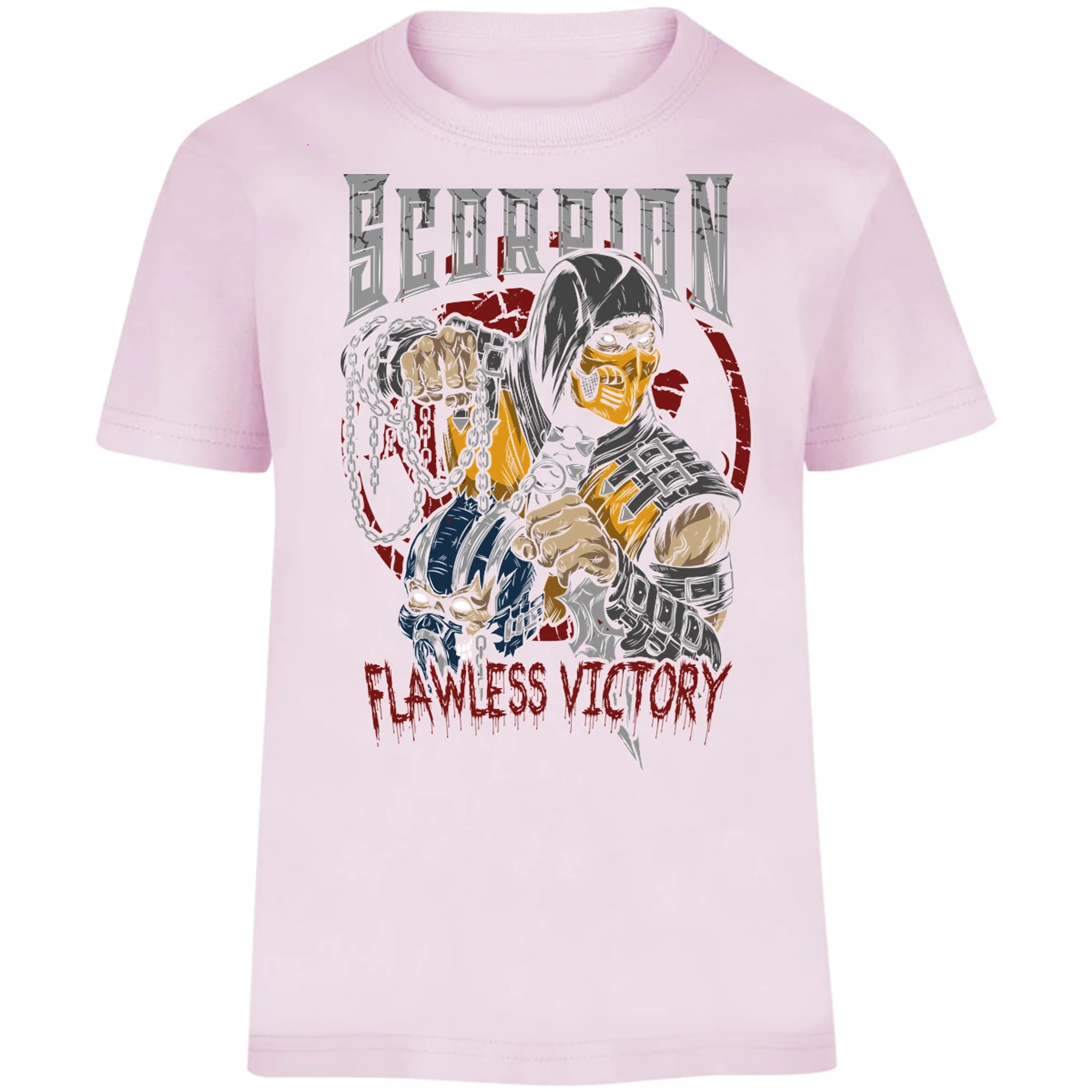 Playera Mortal Kombat Scorpion Mortal Kombat para Niño 16