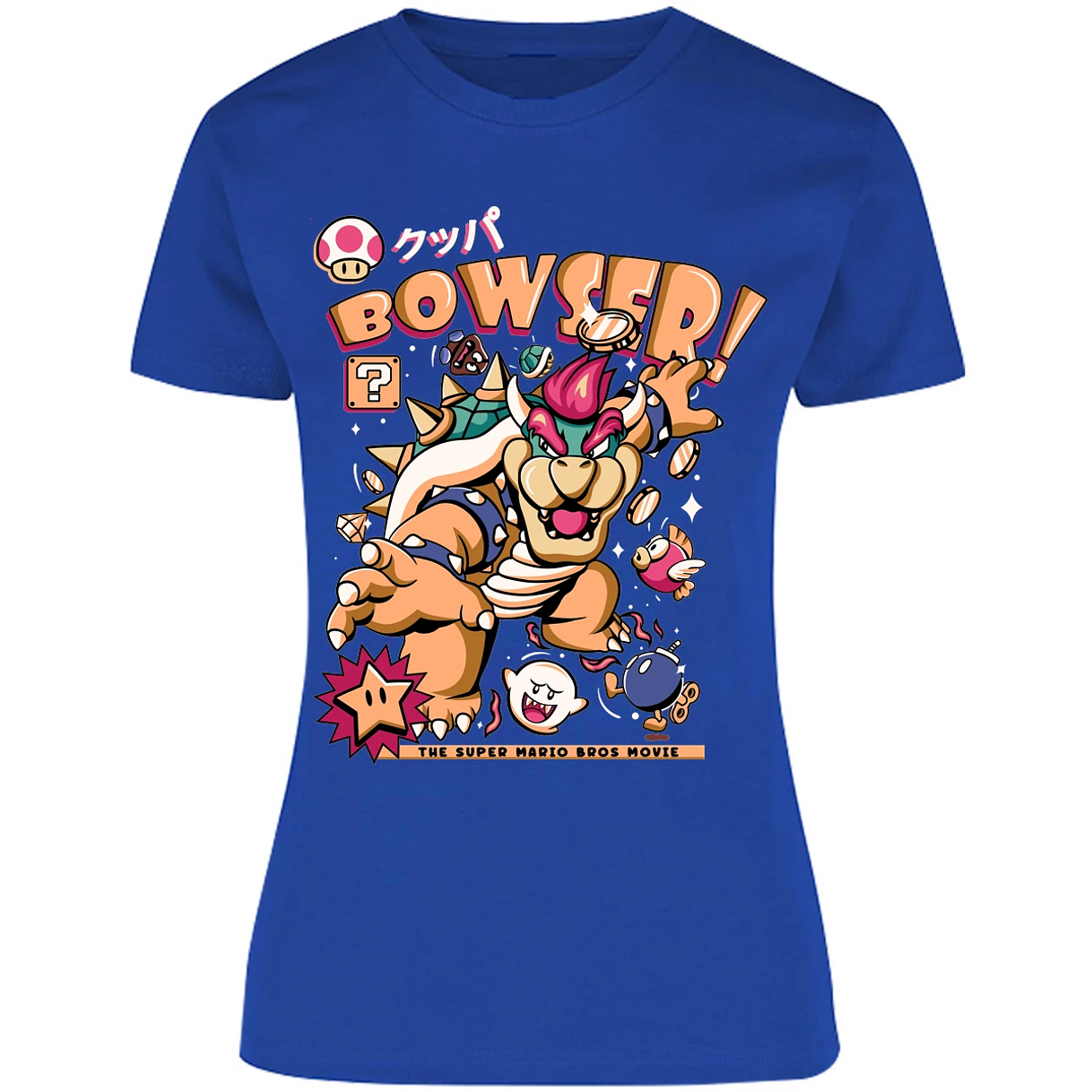 Blusa Mario Bros Bowser Tee Blusa para Mujer 5