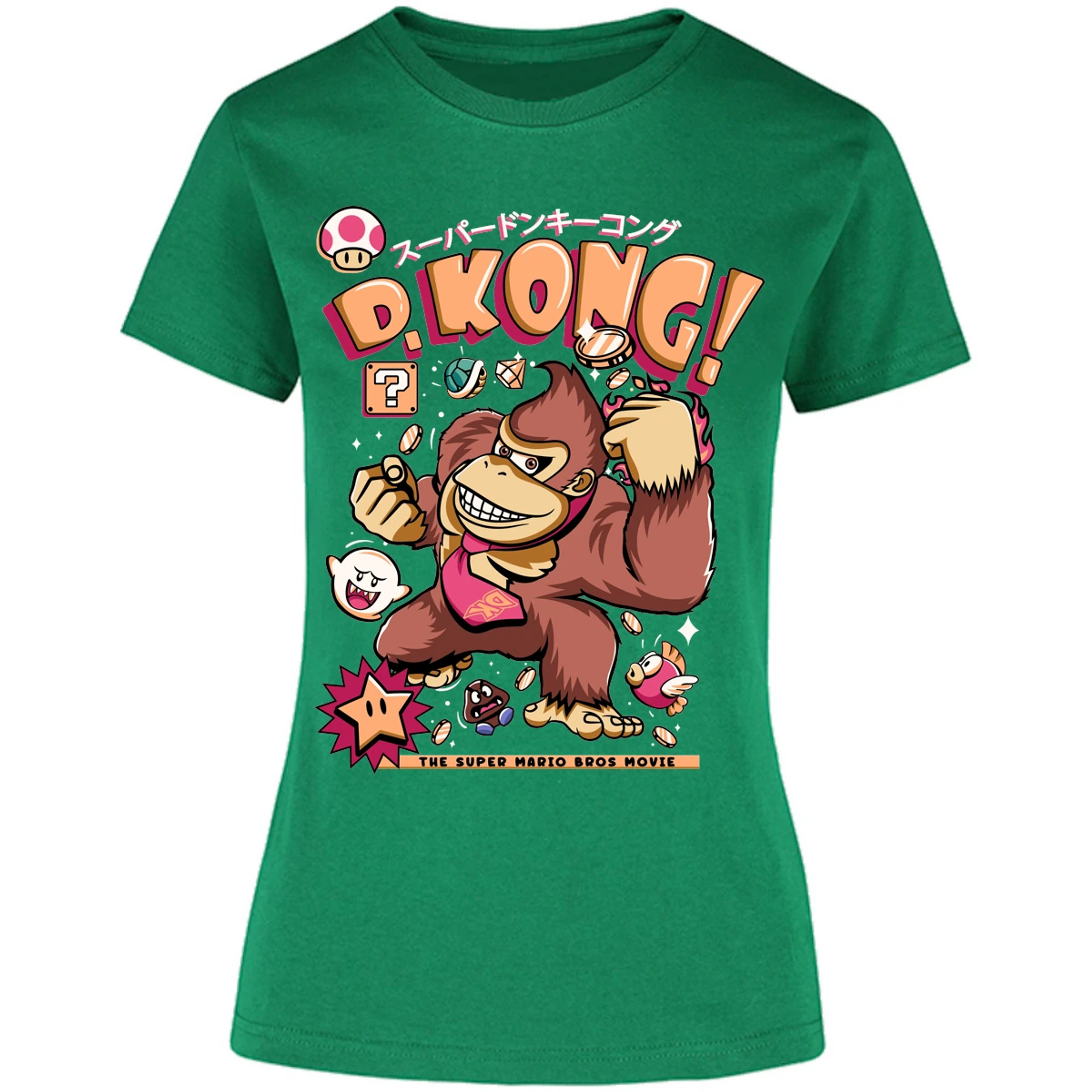 Blusa Mario Bros Donkey Kong Tee Blusa para Mujer 5