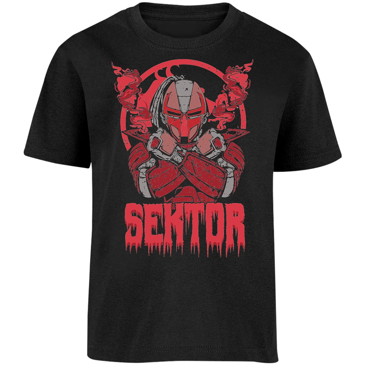 Playera Mortal Kombat Sektor Mortal Kombat para Niño 16