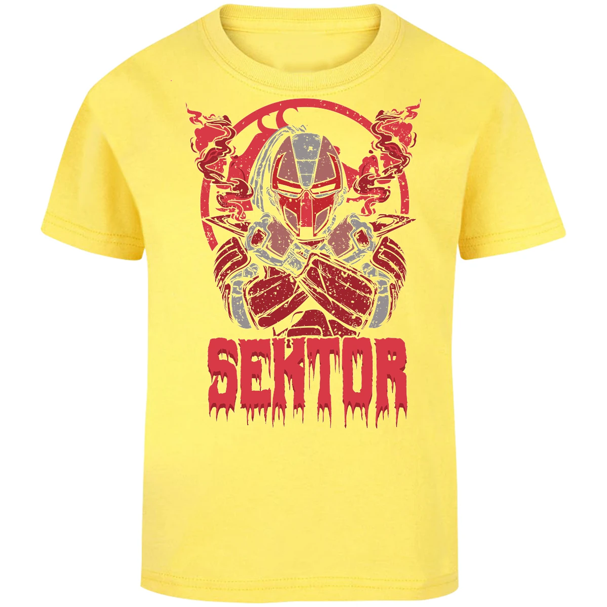 Playera Mortal Kombat Sektor Mortal Kombat para Niño 7