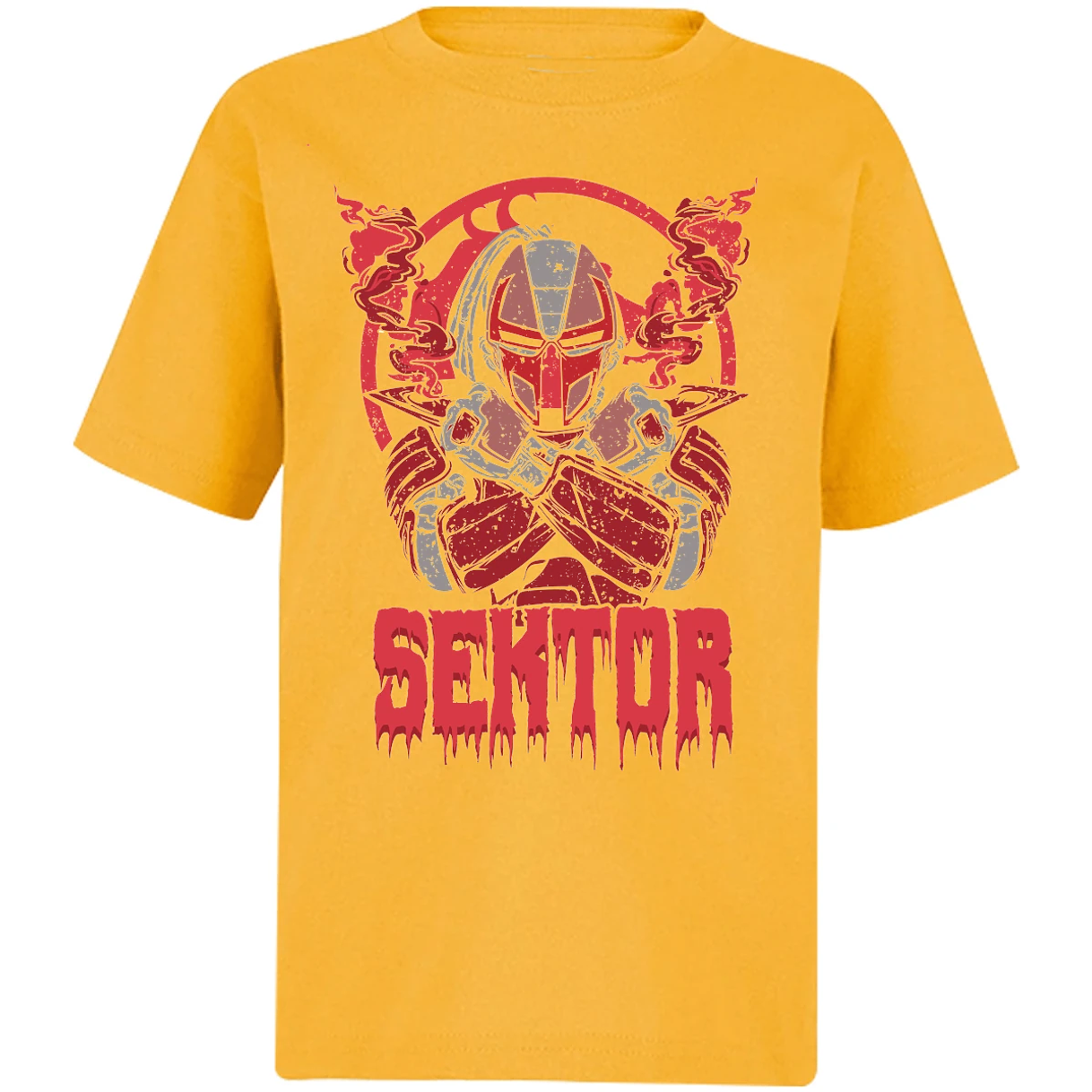 Playera Mortal Kombat Sektor Mortal Kombat para Niño 9