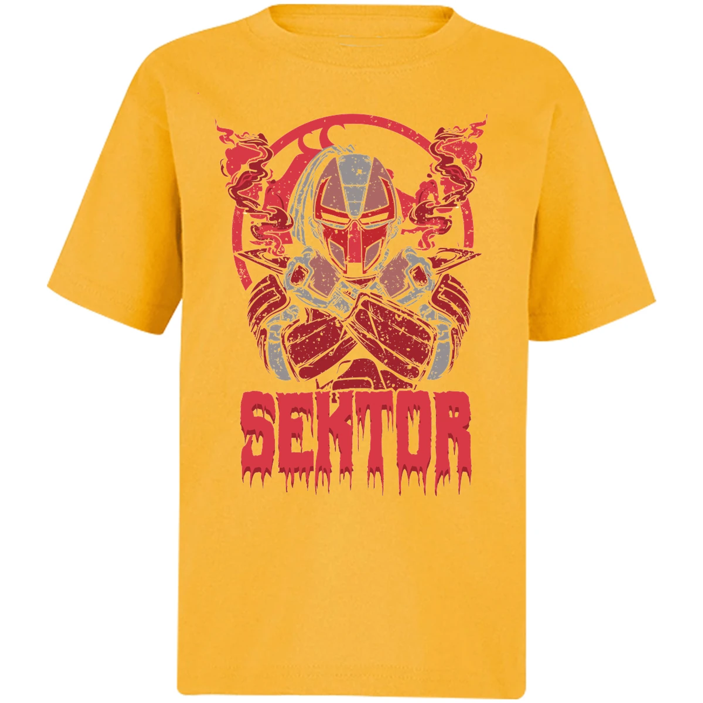 Playera Mortal Kombat Sektor Mortal Kombat para Niño 9