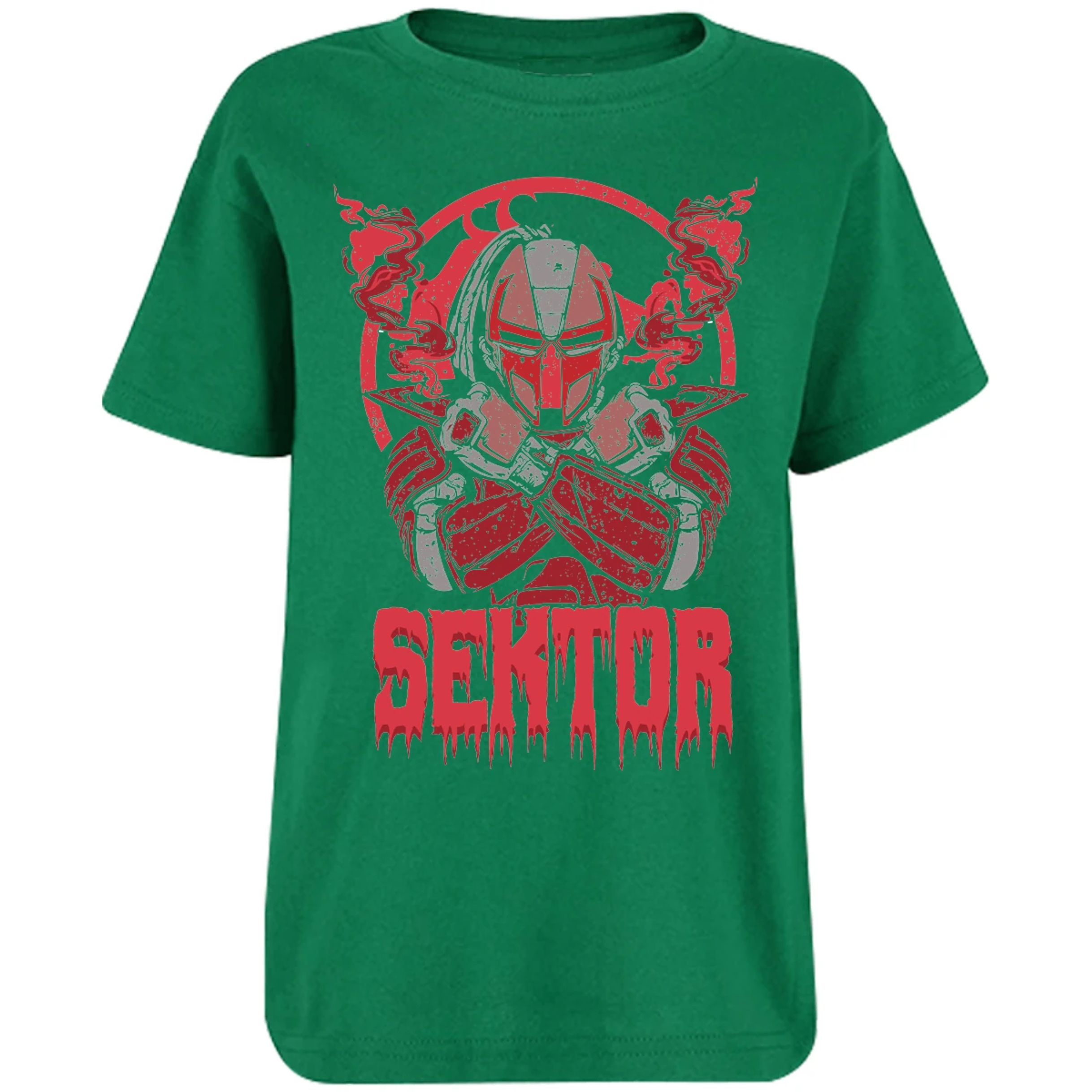 Playera Mortal Kombat Sektor Mortal Kombat para Niño 11