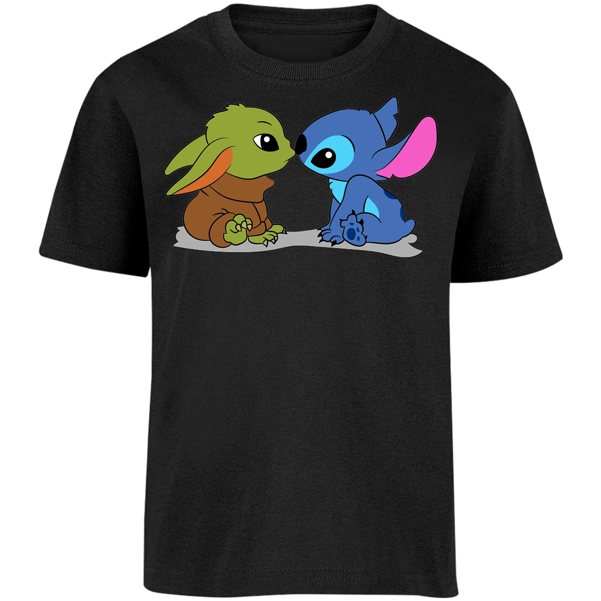 Playera Lilo Y Stitch Stitch Y Grogu para Niño 14