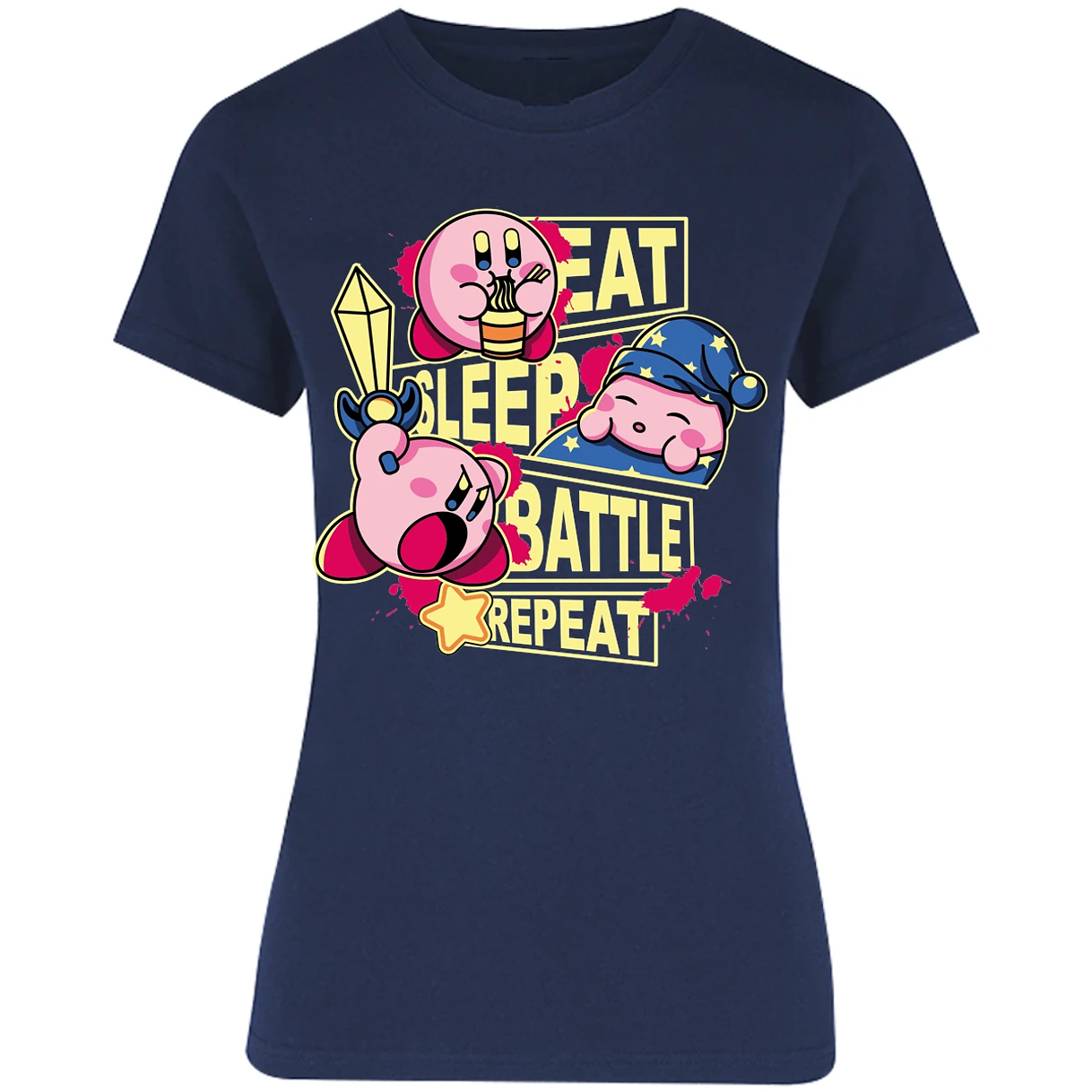Blusa Mario Bros Kirby Blusa para Mujer 5