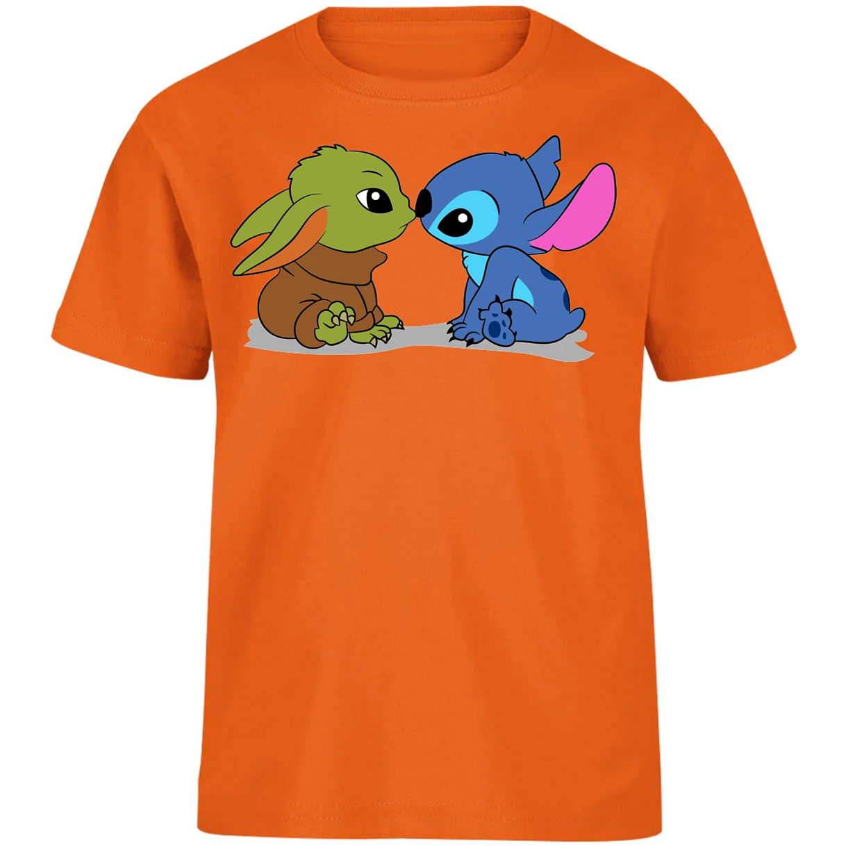 Playera Lilo Y Stitch Stitch Y Grogu para Niño 4