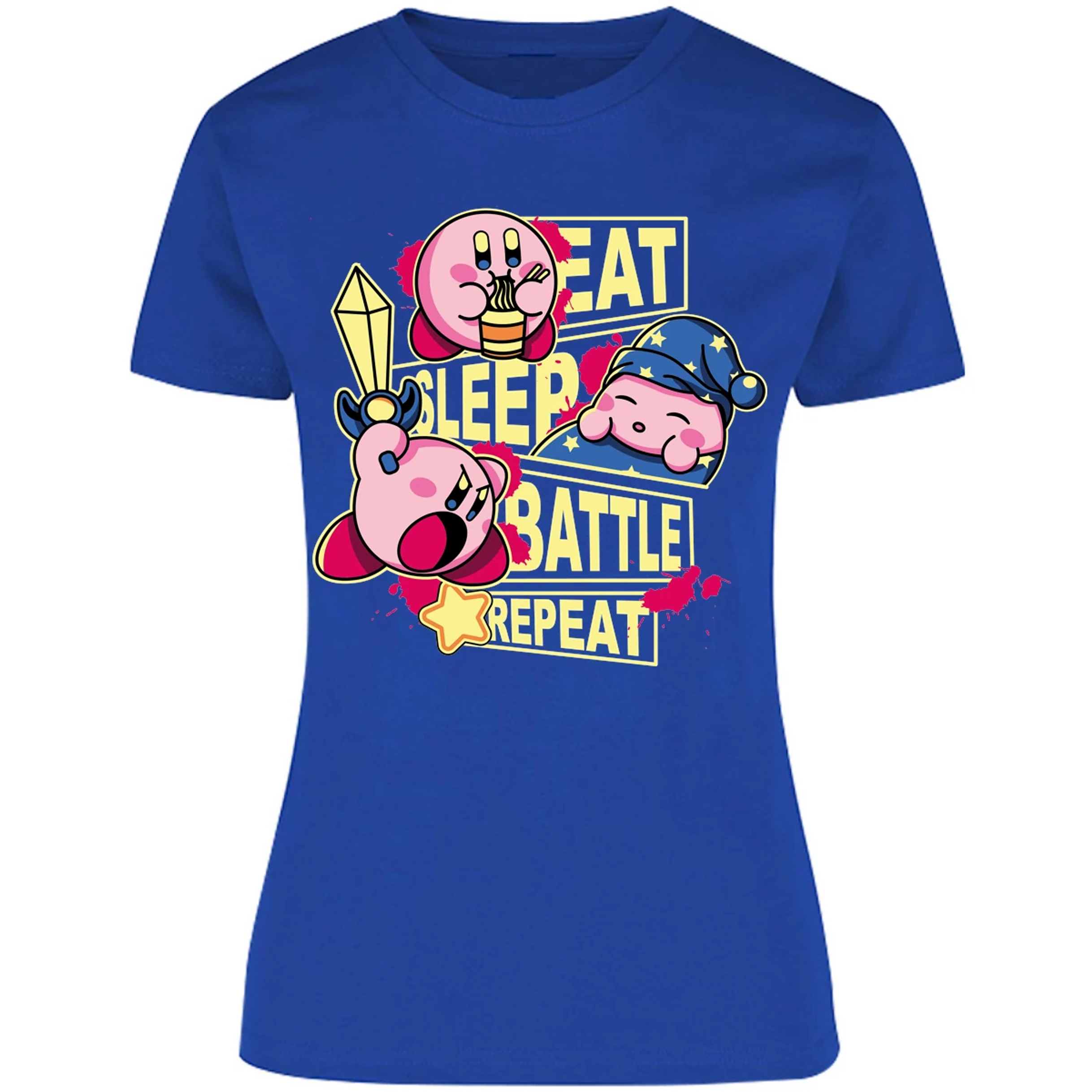 Blusa Mario Bros Kirby Blusa para Mujer 3
