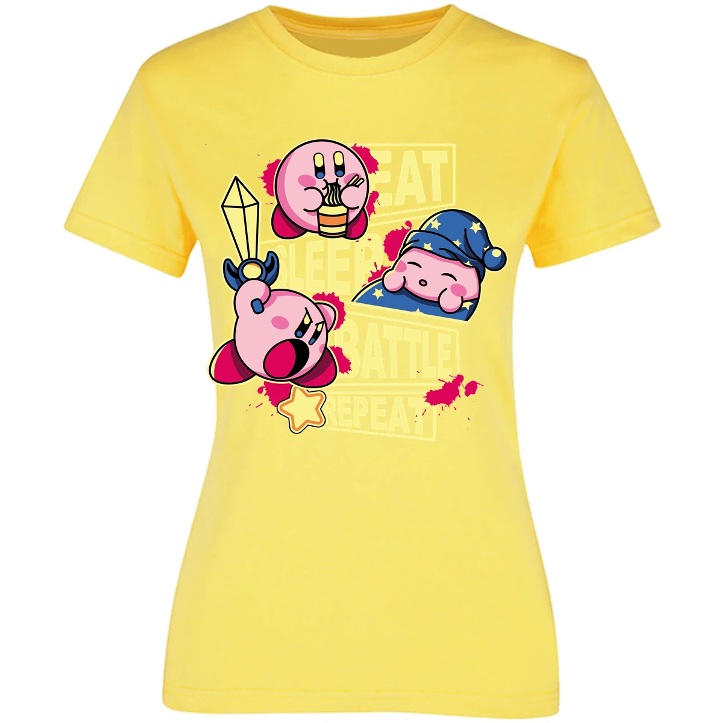 Blusa Mario Bros Kirby Blusa para Mujer 4