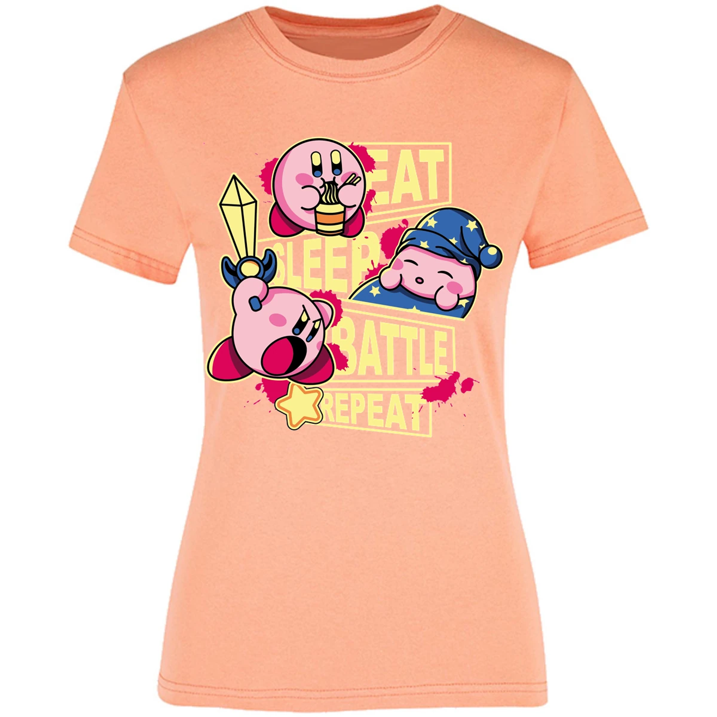 Blusa Mario Bros Kirby Blusa para Mujer 11
