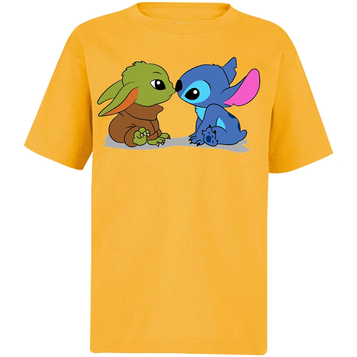 Playera Lilo Y Stitch Stitch Y Grogu para Niño 15