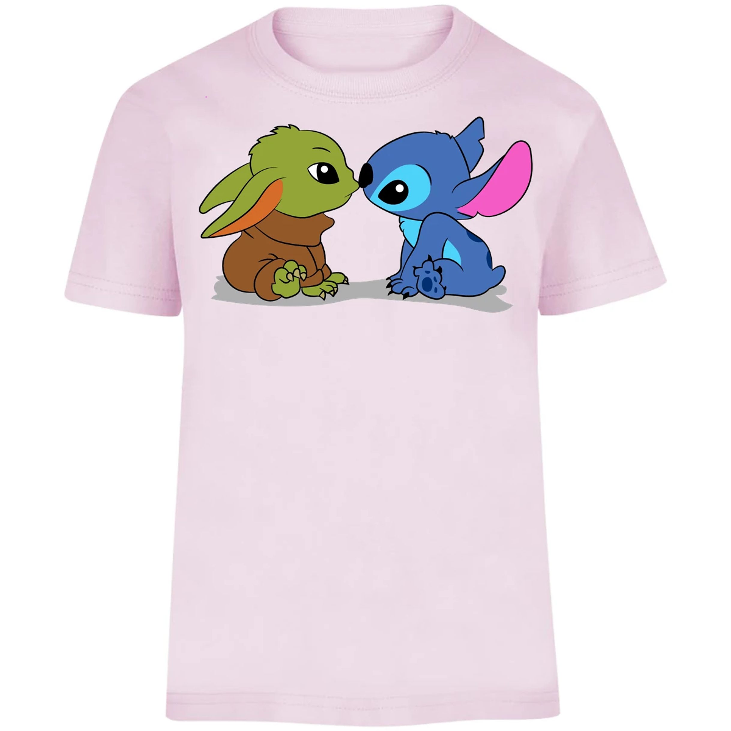 Playera Lilo Y Stitch Stitch Y Grogu para Niño 7
