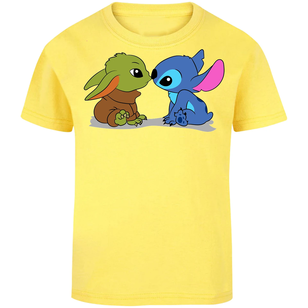Playera Lilo Y Stitch Stitch Y Grogu para Niño 11
