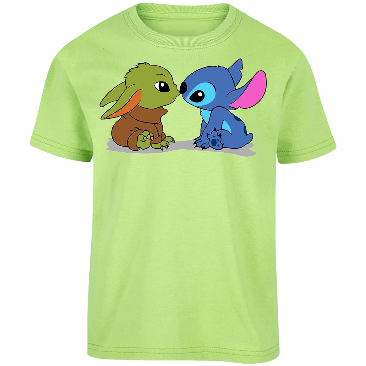 Playera Lilo Y Stitch Stitch Y Grogu para Niño 12