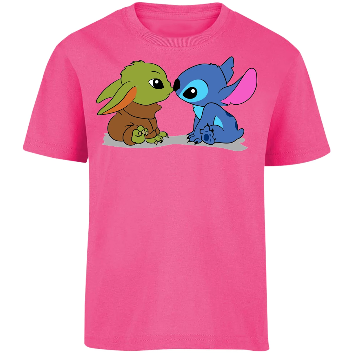 Playera Lilo Y Stitch Stitch Y Grogu para Niño 13