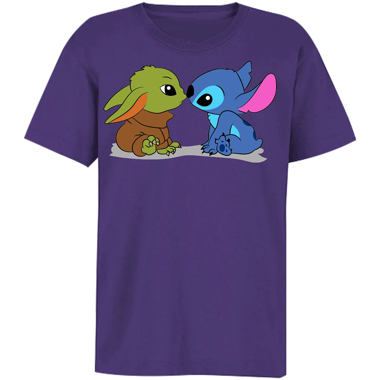 Playera Lilo Y Stitch Stitch Y Grogu para Niño 16