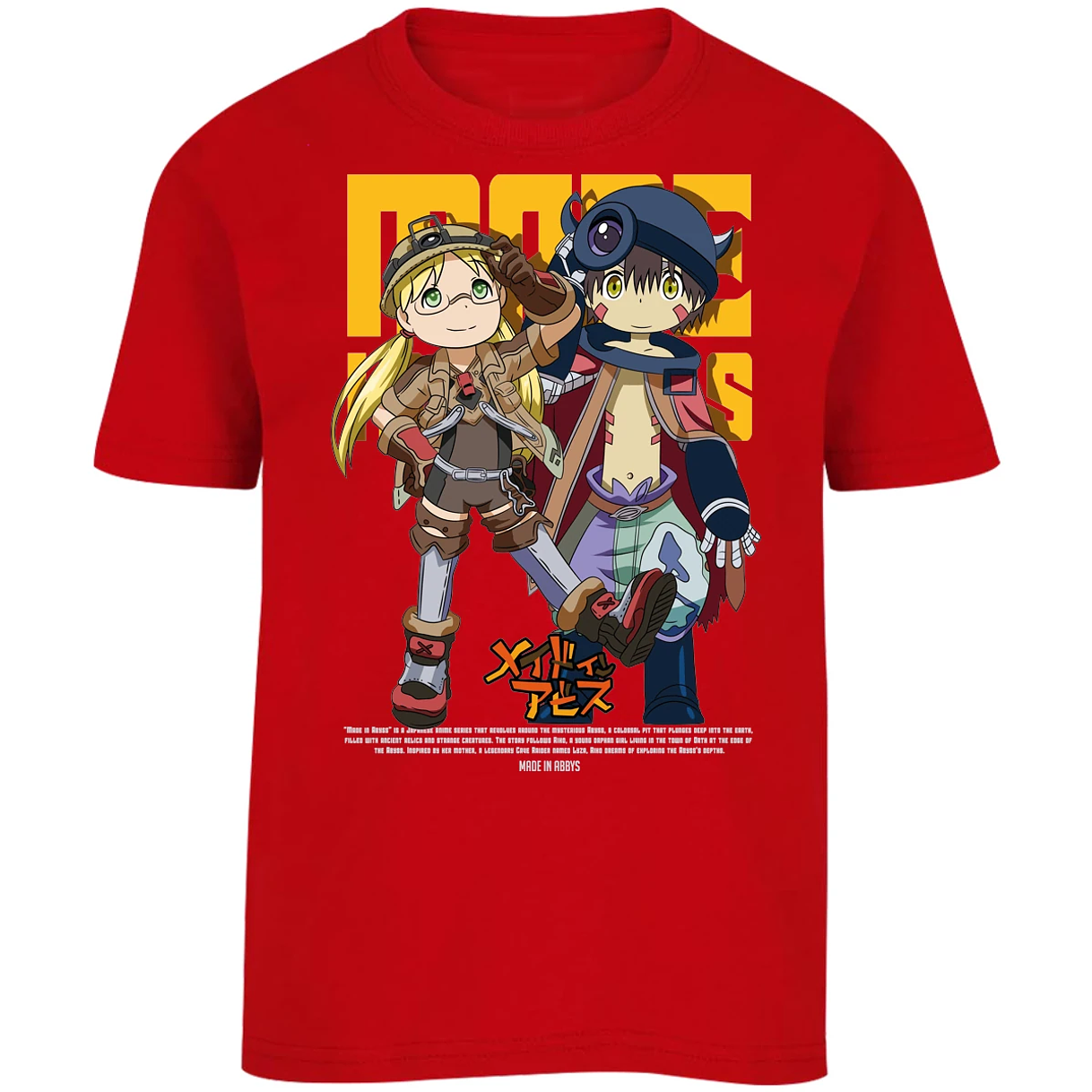 Playera Made In Abbys Made In Abbys para Niño 7