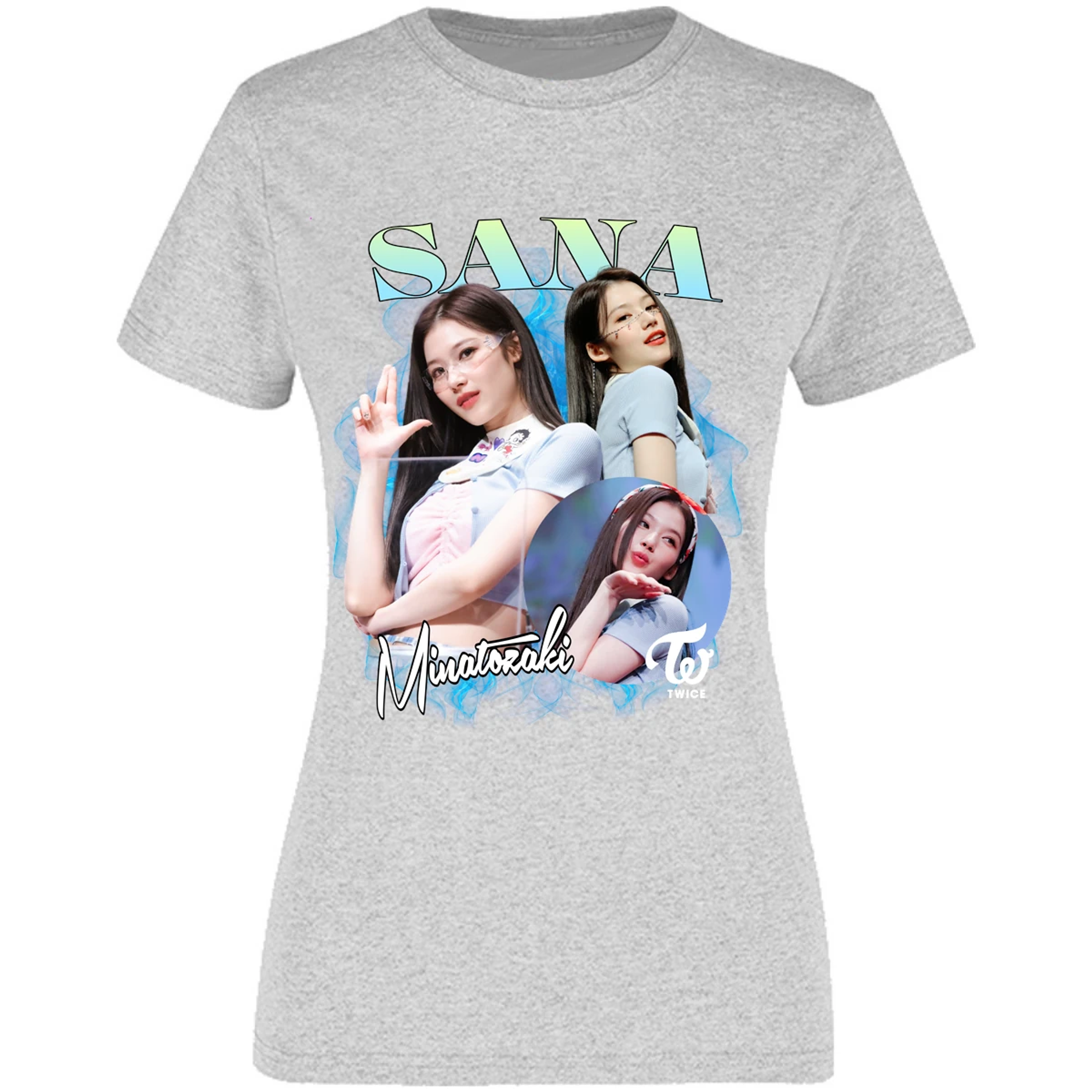 Blusa Musica K Pop Sana Blusa para Mujer 17