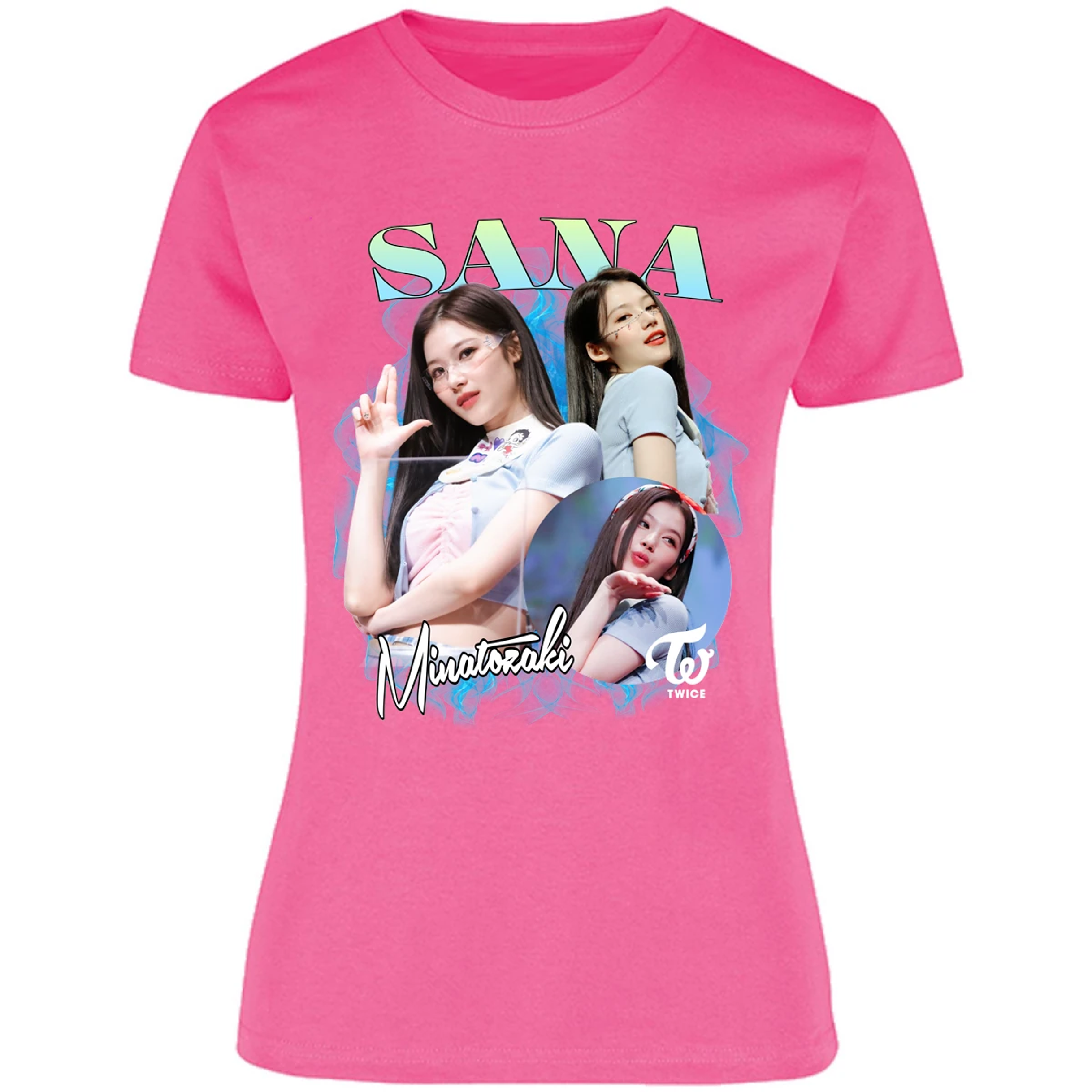 Blusa Musica K Pop Sana Blusa para Mujer 18