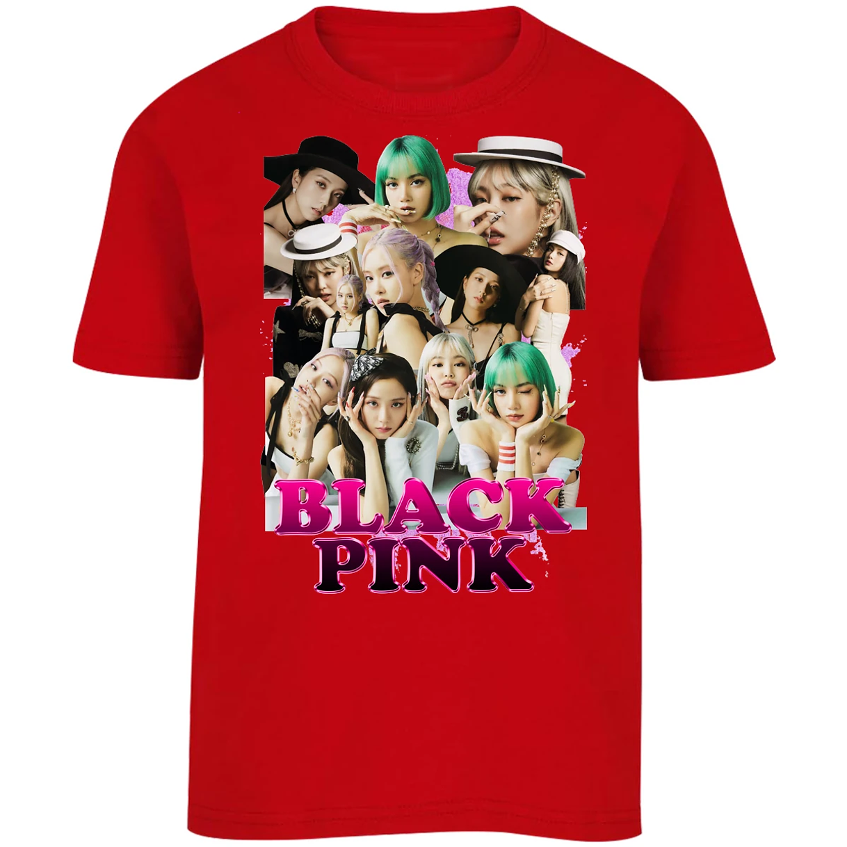 Playera Musica Black Pink Printable para Niño 4