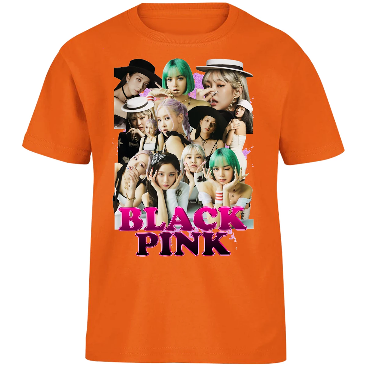 Playera Musica Black Pink Printable para Niño 16