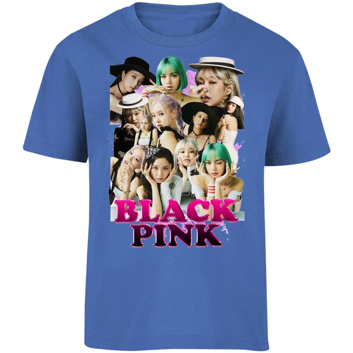 Playera Musica Black Pink Printable para Niño 2