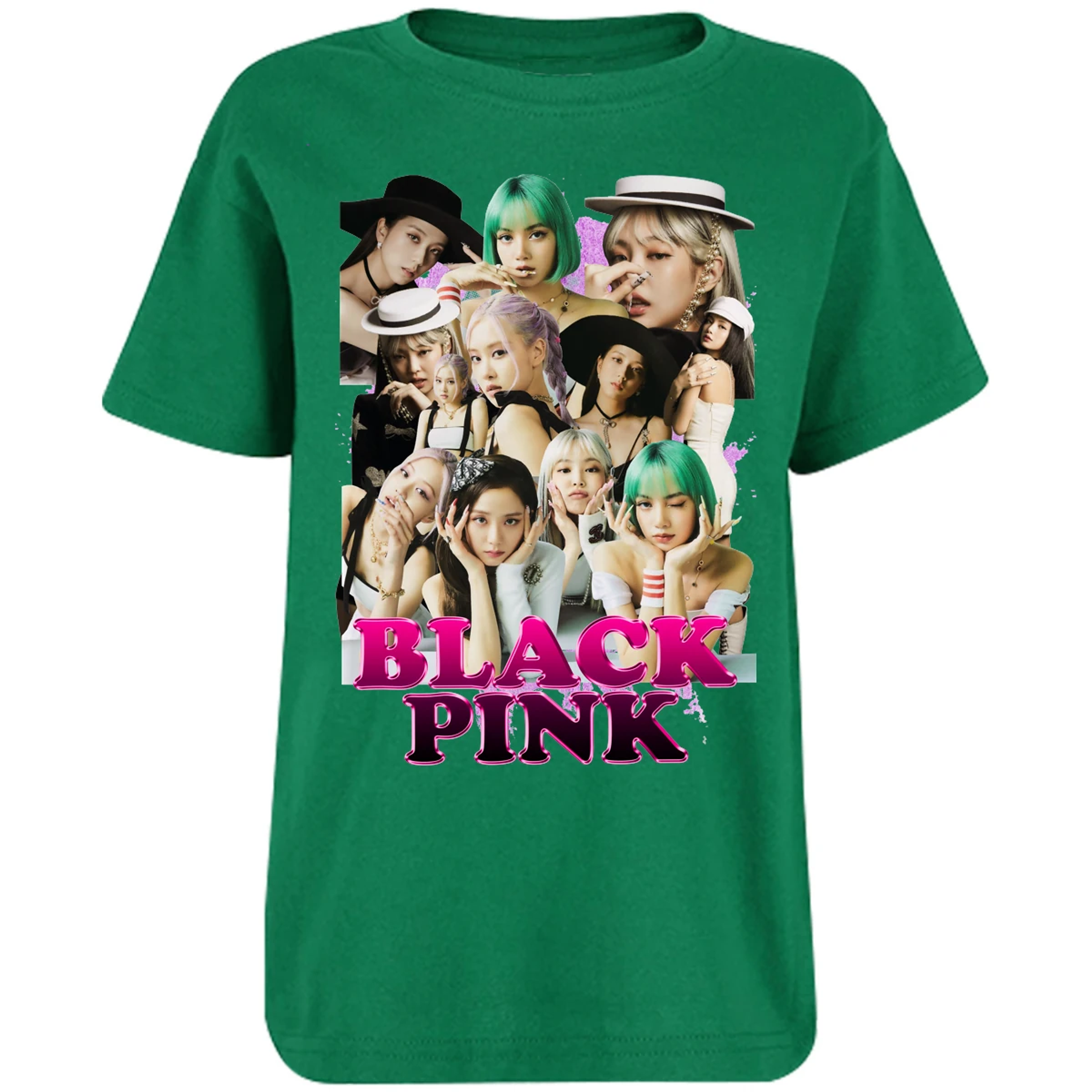 Playera Musica Black Pink Printable para Niño 3