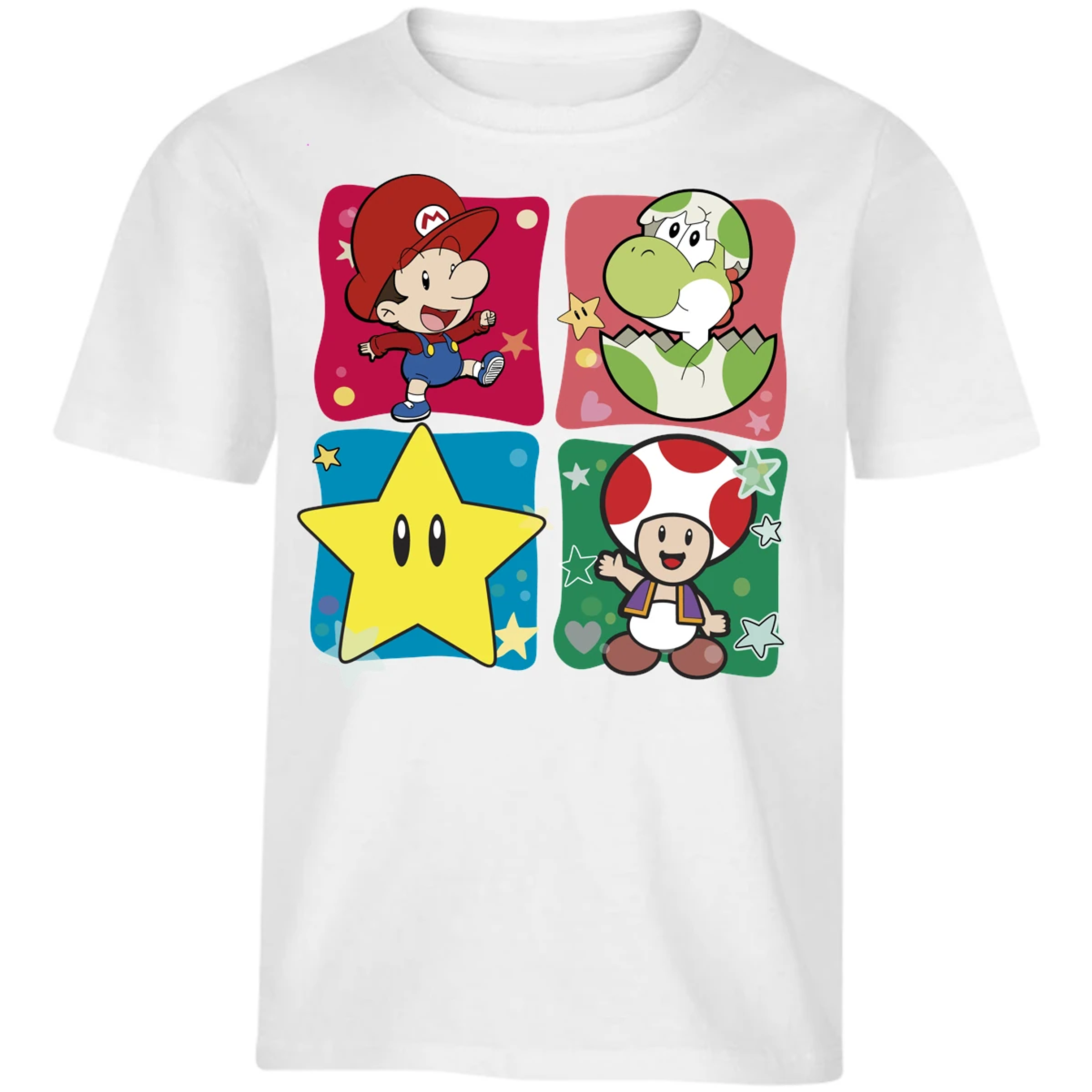 Playera Mario Bros Baby Mario para Niño 10