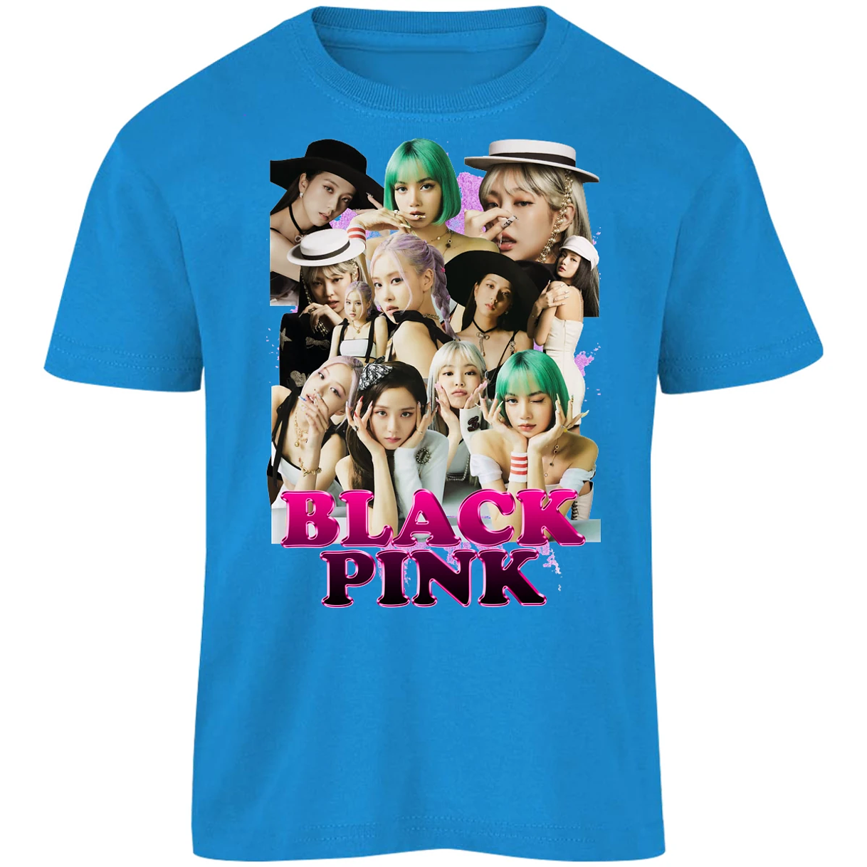 Playera Musica Black Pink Printable para Niño 10