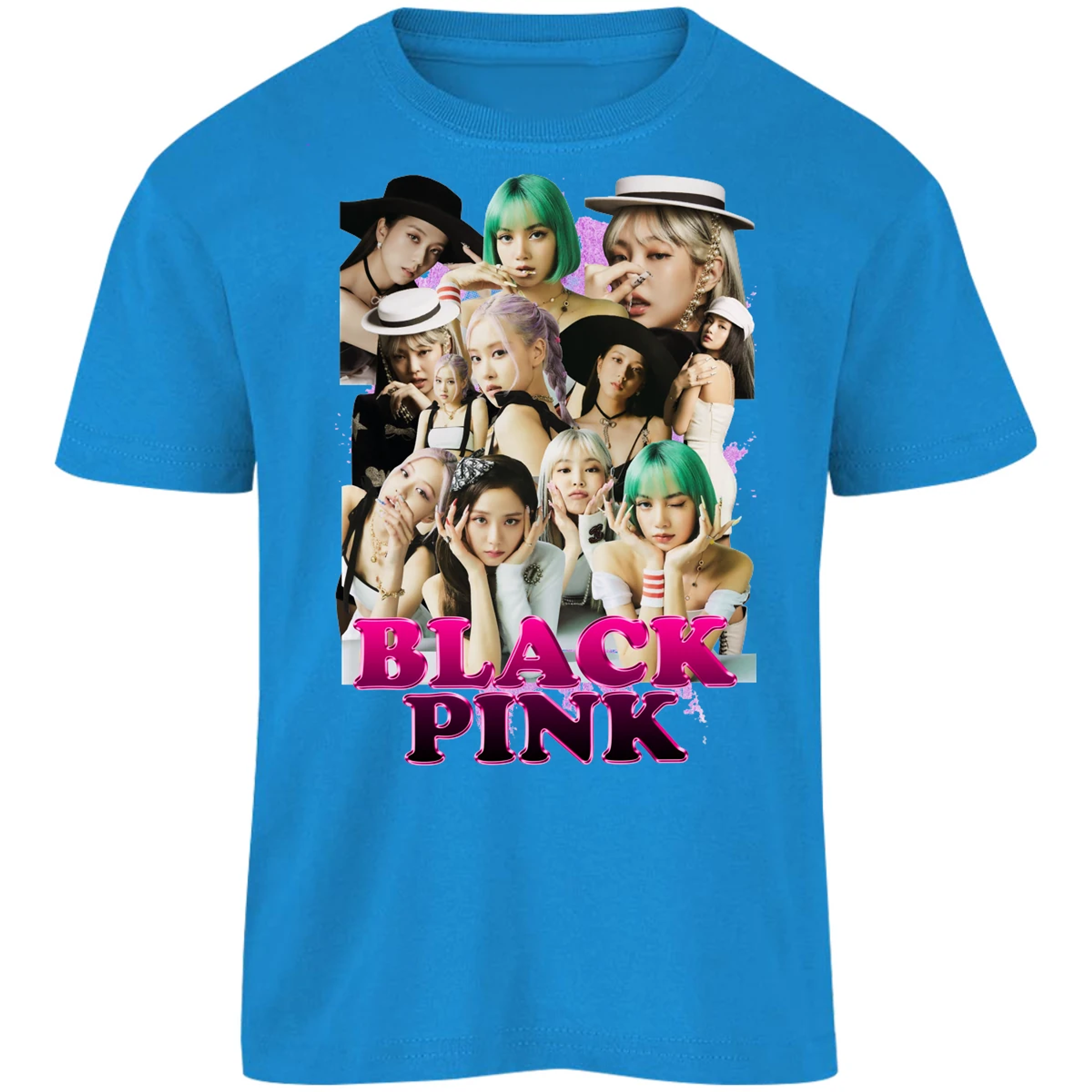 Playera Musica Black Pink Printable para Niño 10