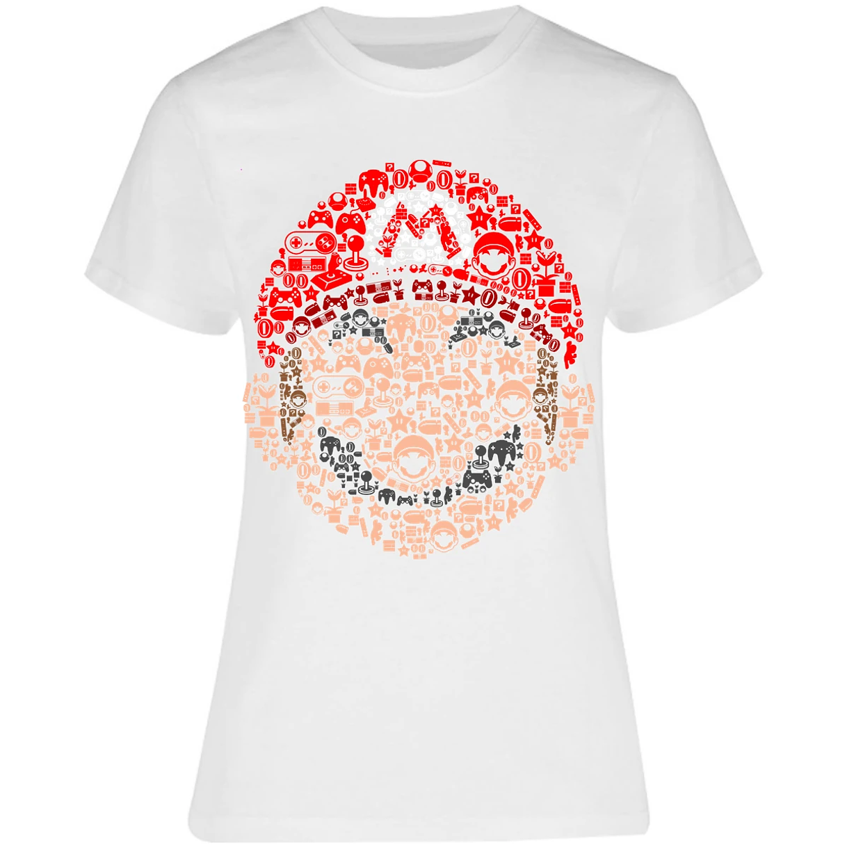 Blusa Mario Bros Mario Bros Iconos Blusa para Mujer 1