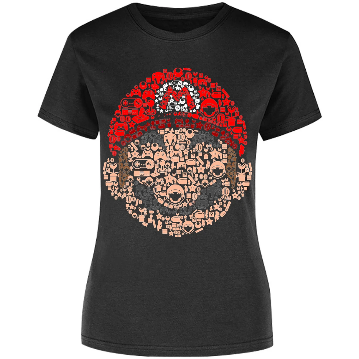 Blusa Mario Bros Mario Bros Iconos Blusa para Mujer 3