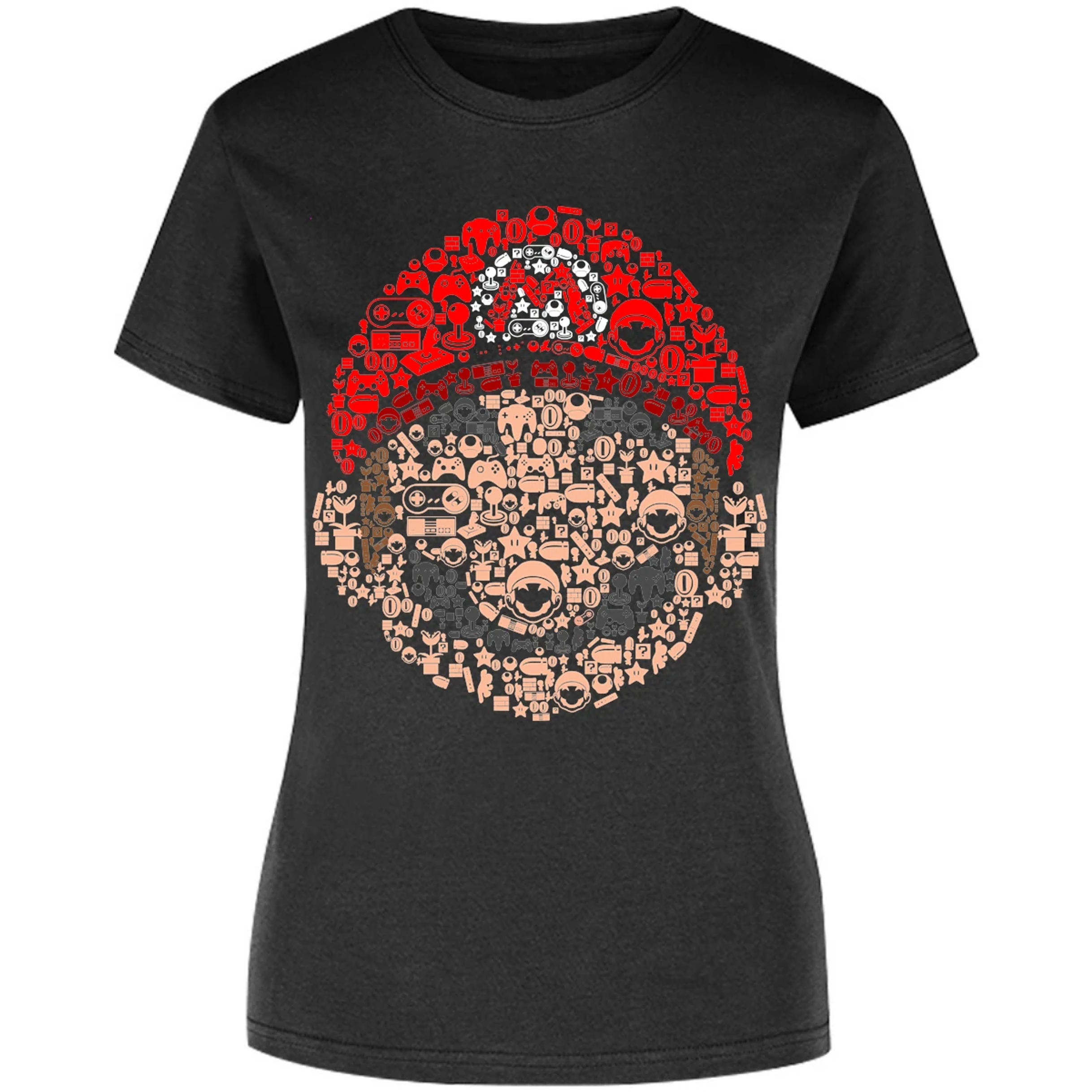 Blusa Mario Bros Mario Bros Iconos Blusa para Mujer 3