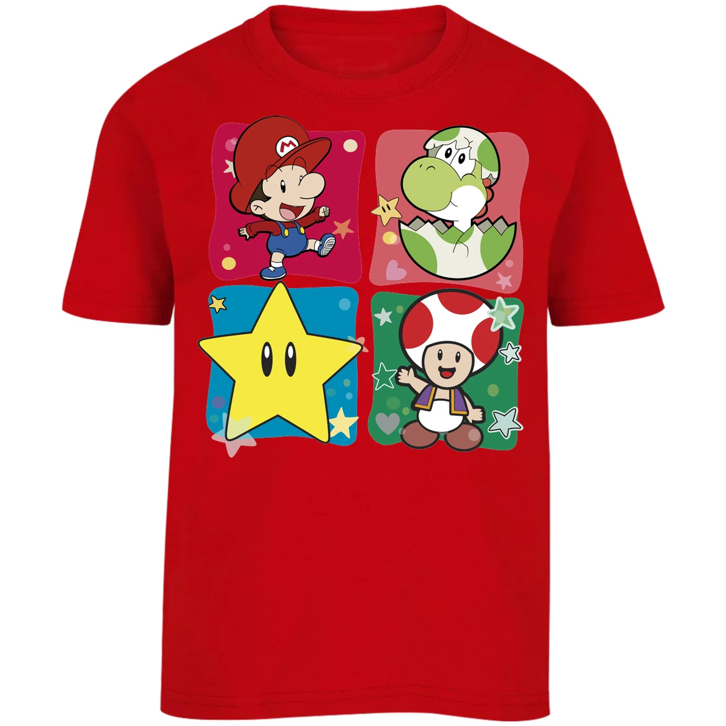 Playera Mario Bros Baby Mario para Niño 11