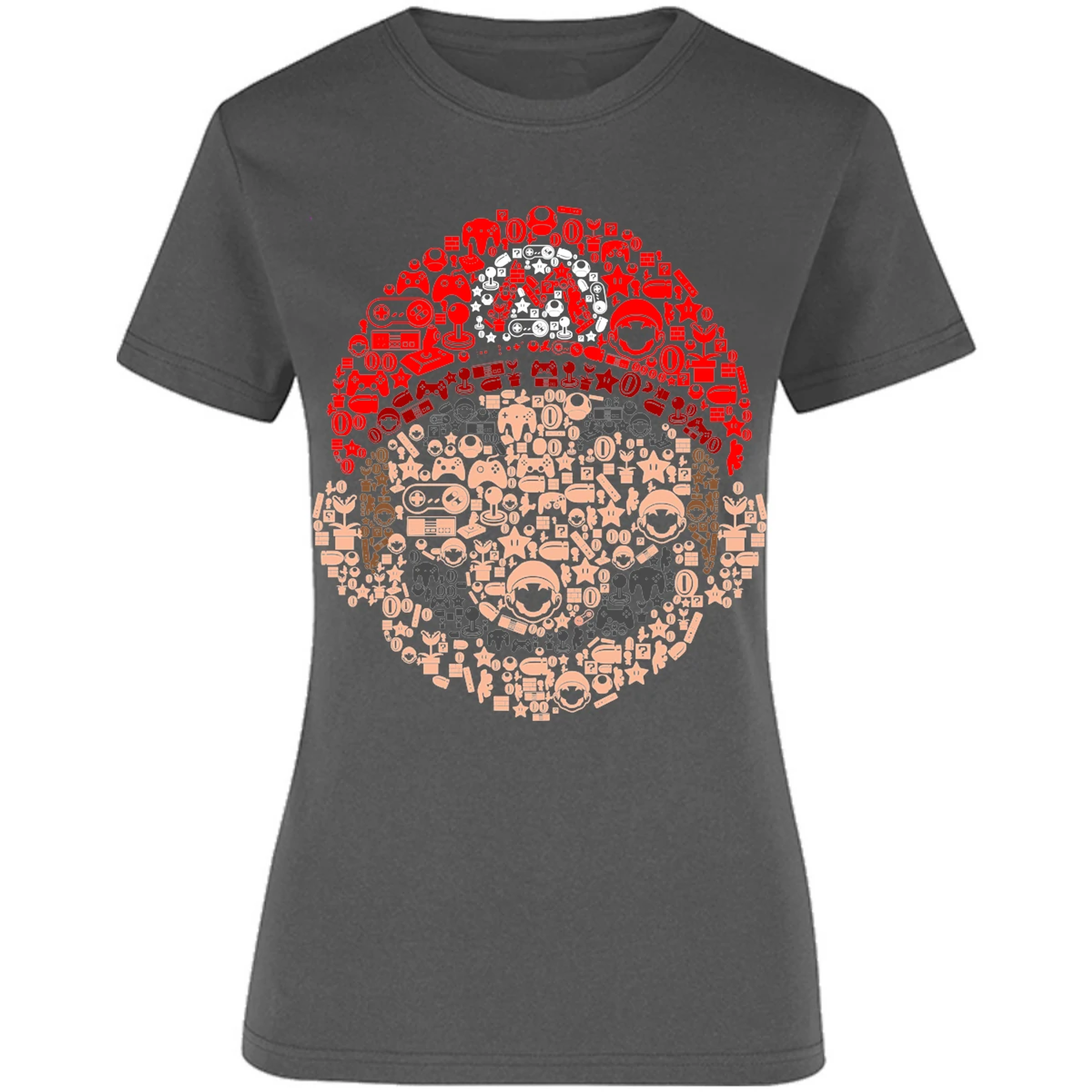 Blusa Mario Bros Mario Bros Iconos Blusa para Mujer 6